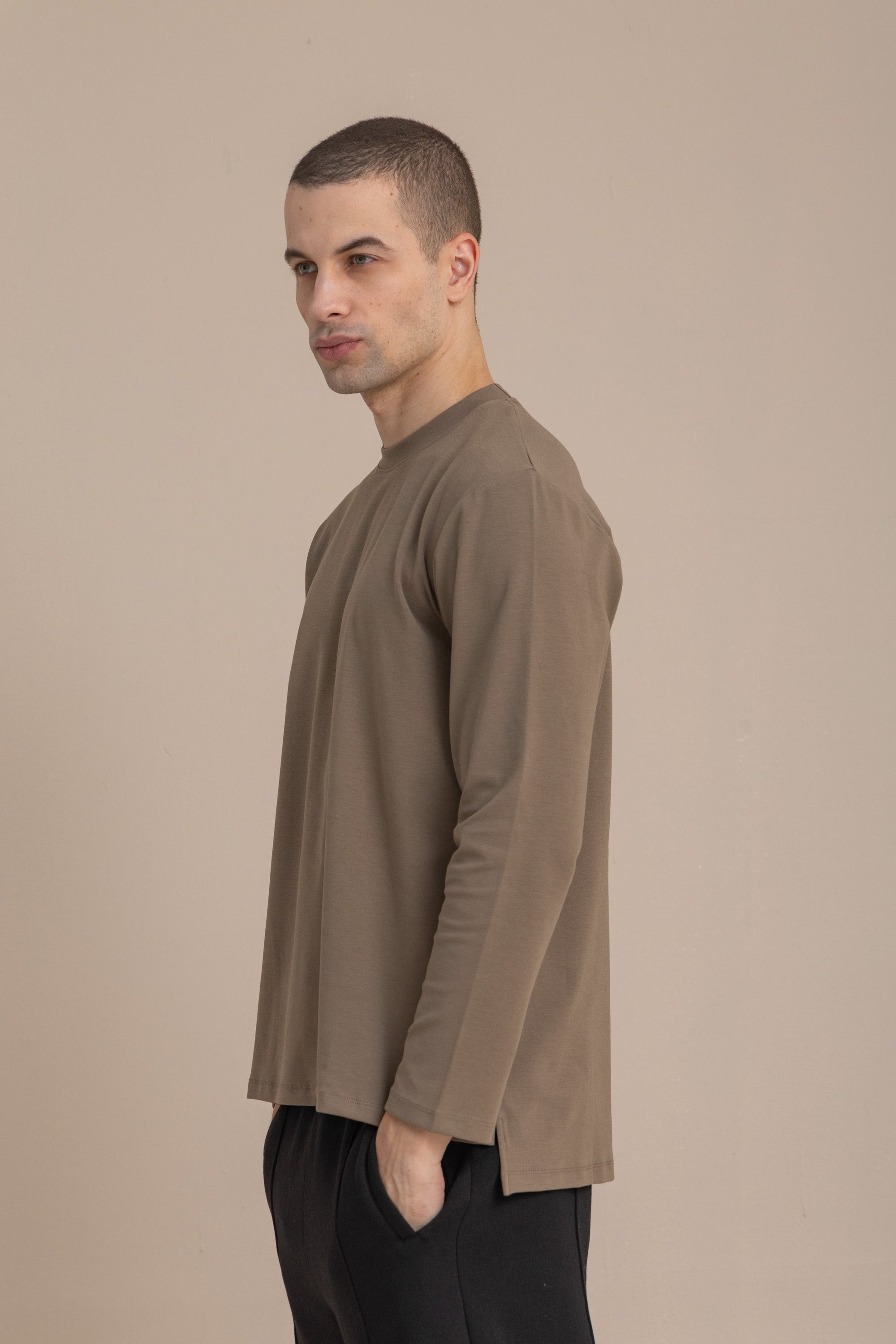 Olive Long Sleeve Premium T-Shirt Olive Long Sleeve Premium T-Shirt