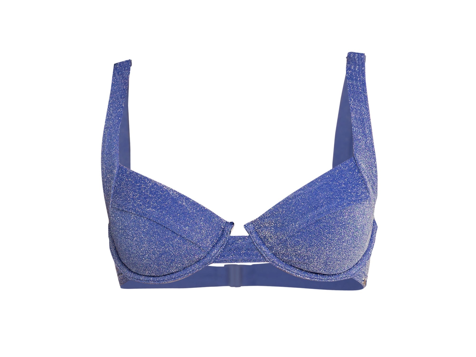 Sapphire Sparkle Maui Bikini Top