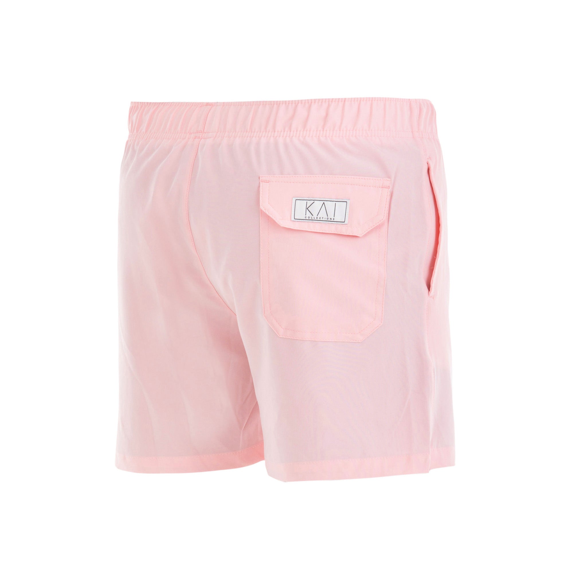 Solid Pink Swim Shorts (4 Way Stretch) Solid Pink Swim Shorts (4 Way Stretch)