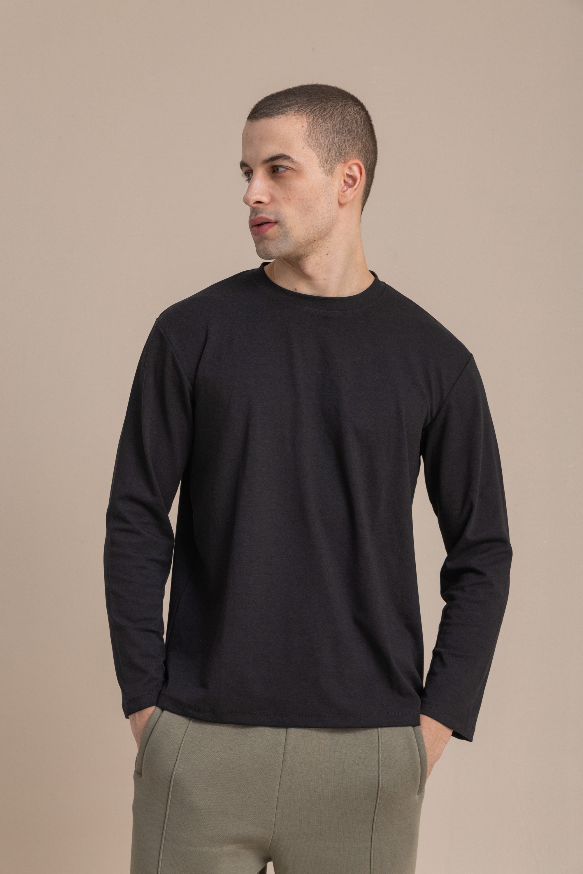 Black Long Sleeve Premium T-Shirt Black Long Sleeve Premium T-Shirt
