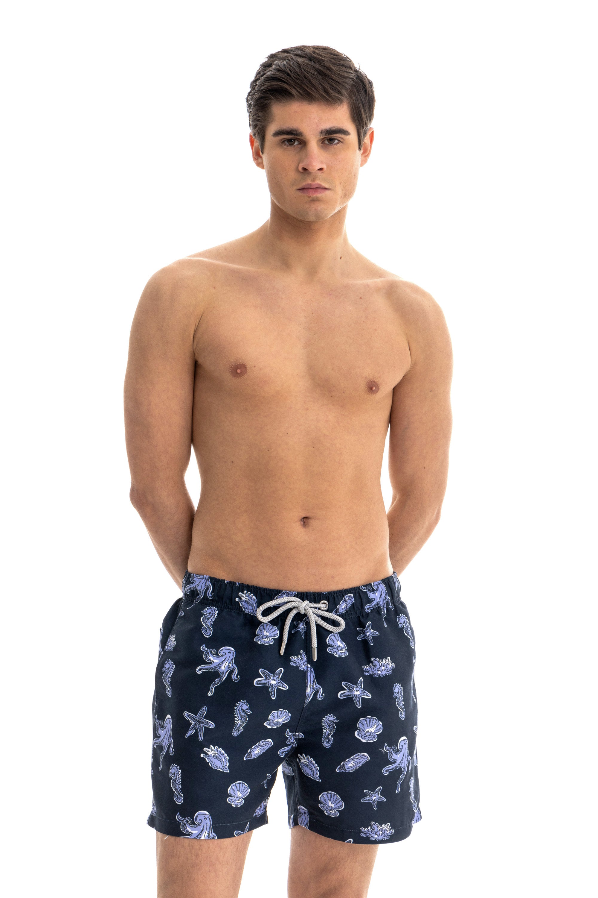 Navy Aquatica Swim Shorts Navy Aquatica Swim Shorts