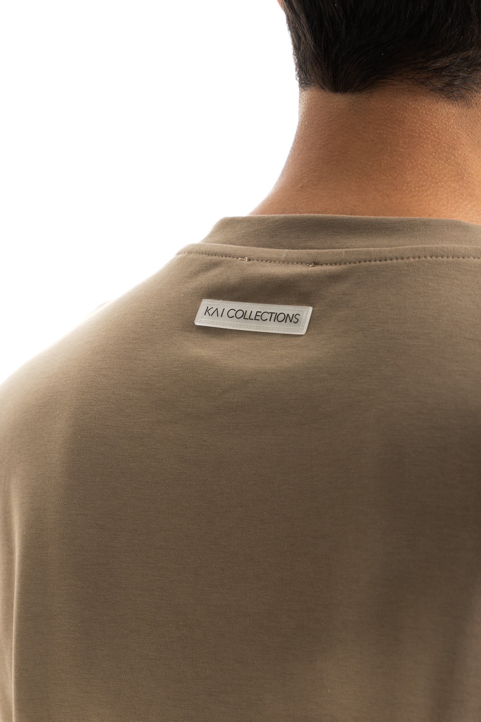 Khaki Premium Oversized T-Shirt