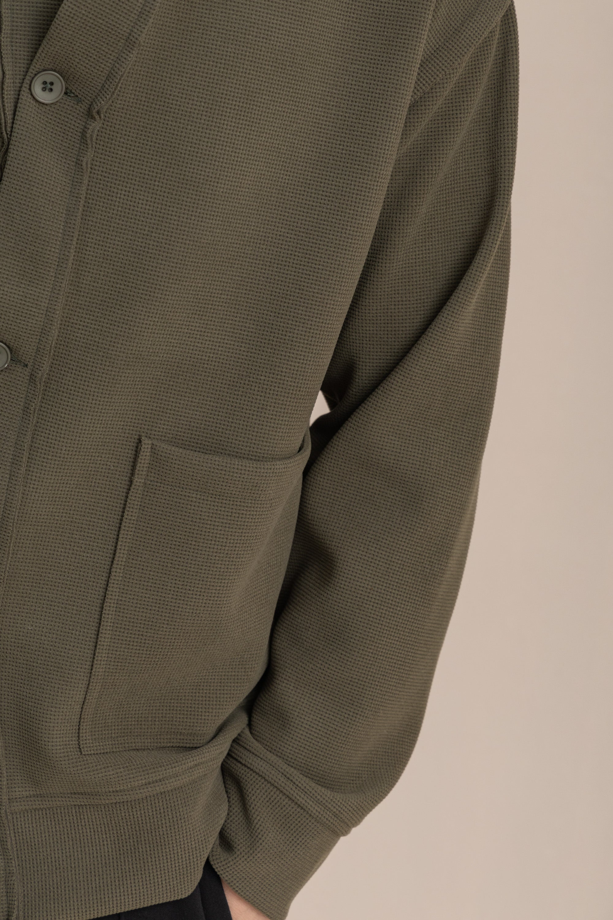 Olive Textured Cardigan Olive Textured Cardigan