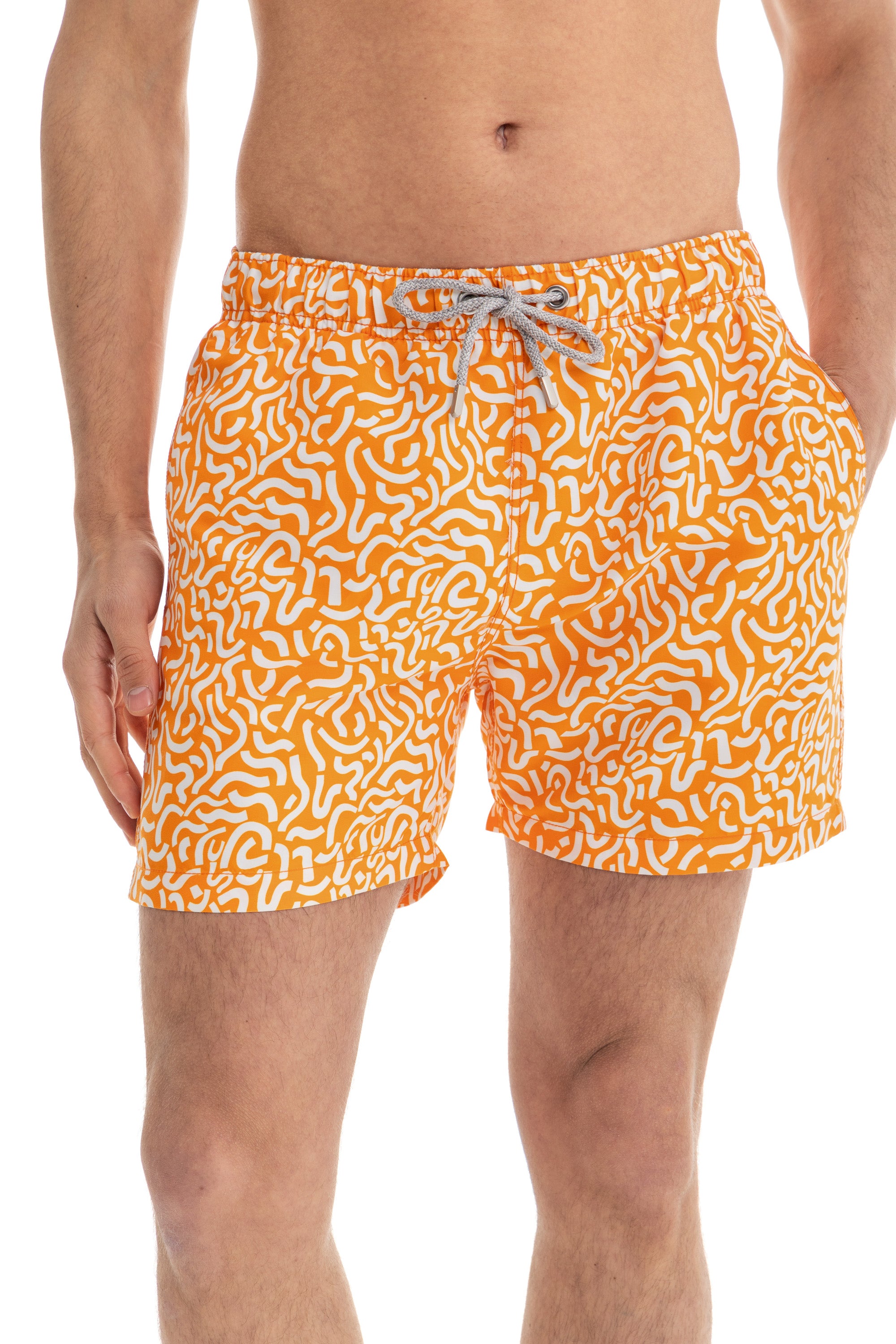 Orange Tangle Swim Shorts Orange Tangle Swim Shorts