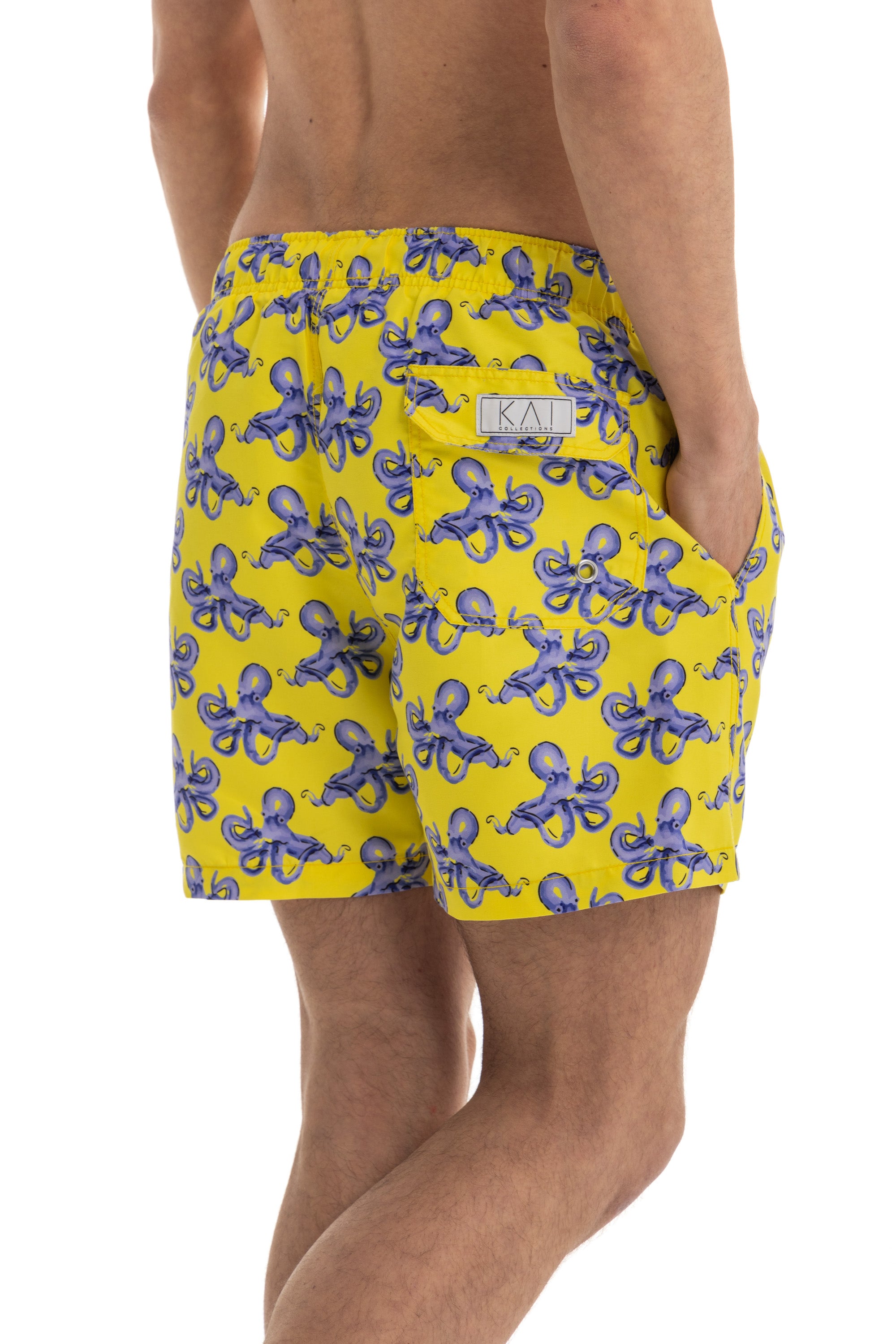 Purple Octopus Swim Shorts Purple Octopus Swim Shorts