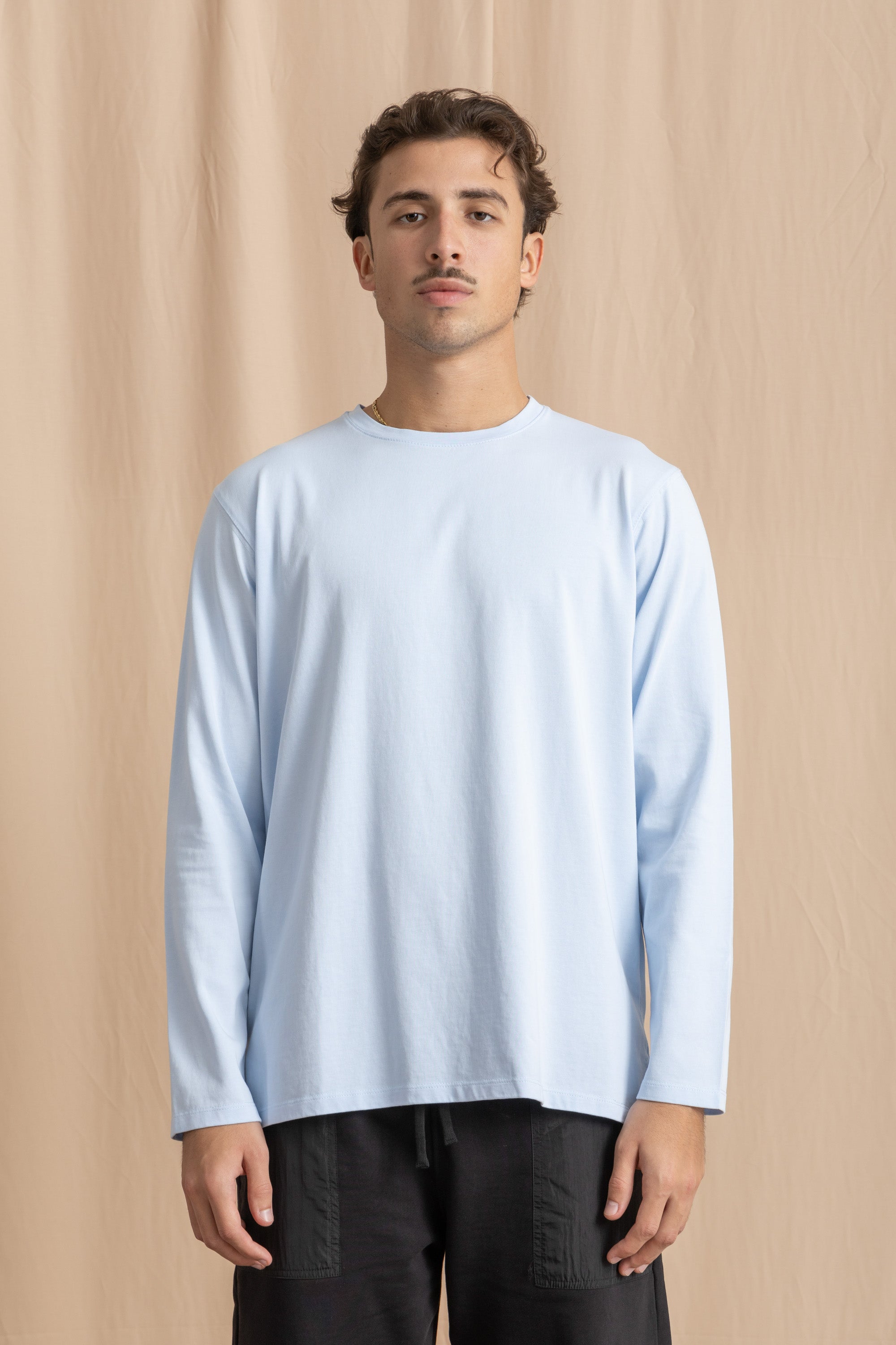Sky Blue Long Sleeve T-Shirt