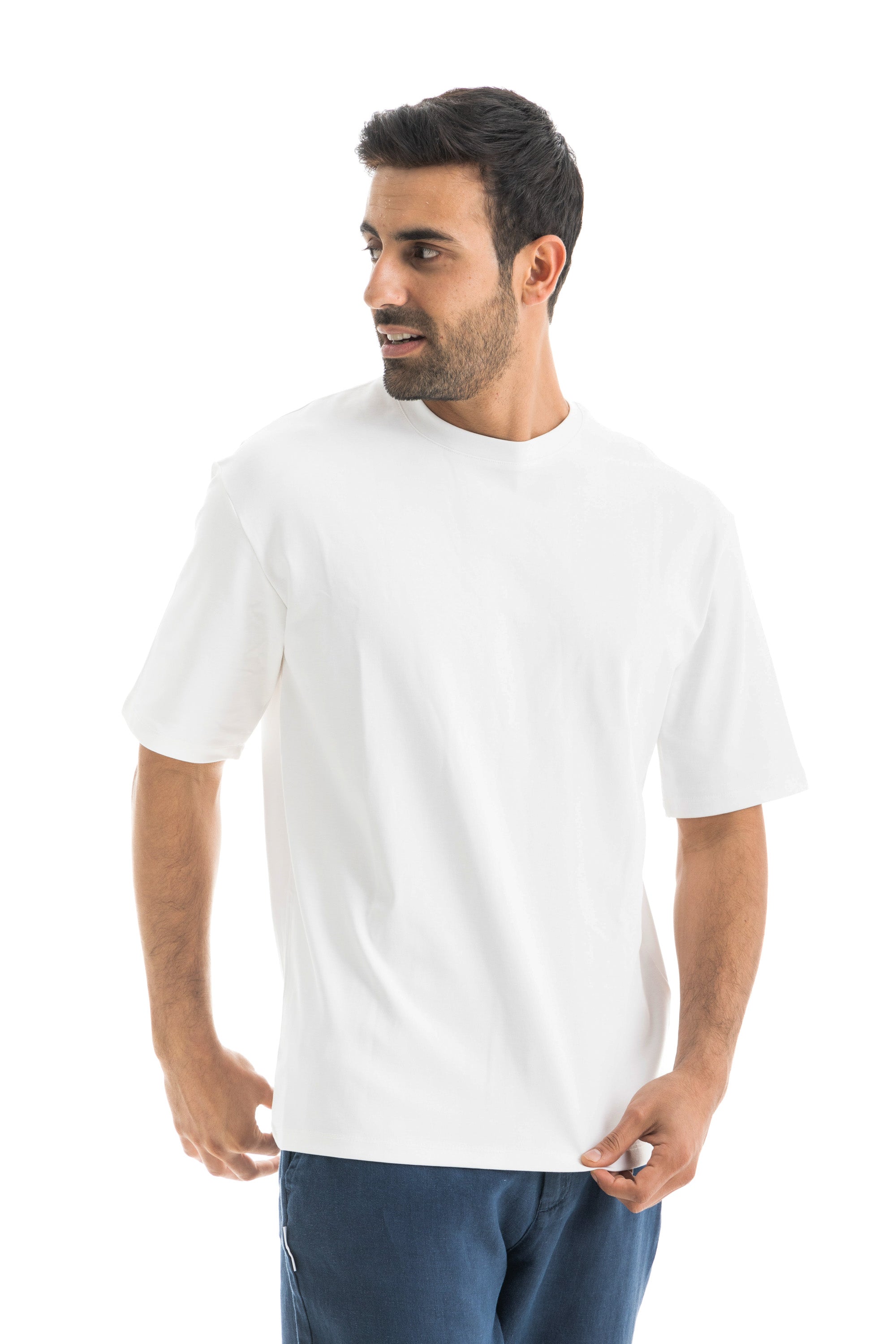 White Premium Oversized T-Shirt