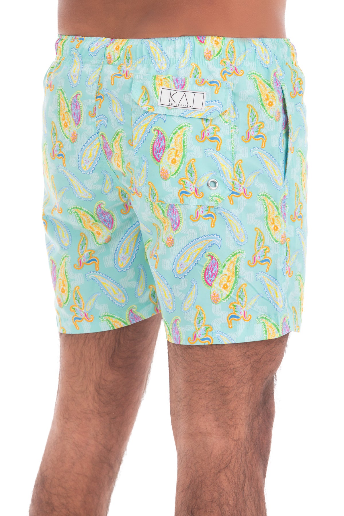 Aqua Paisley Aqua Paisley