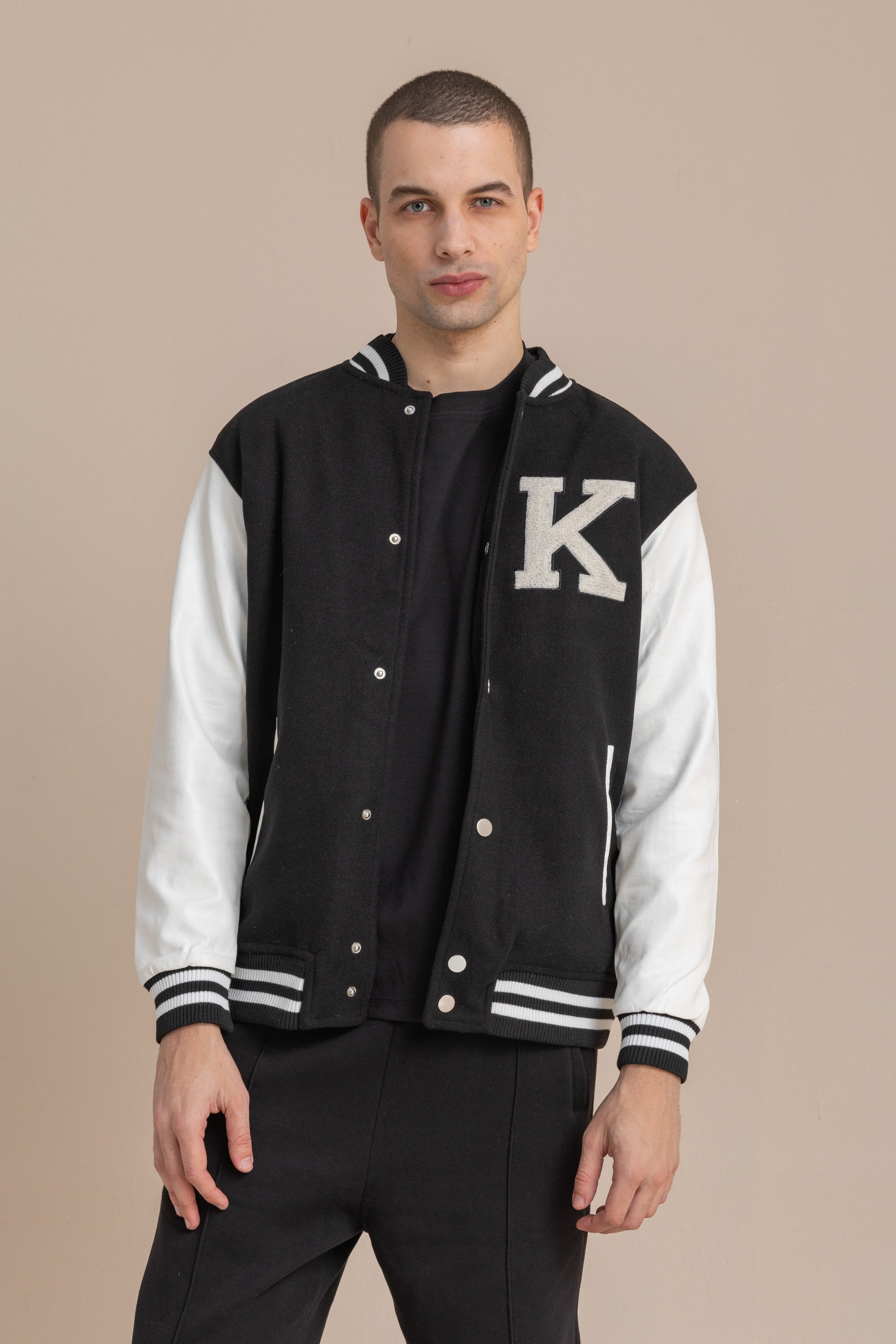 Black Varsity Jacket