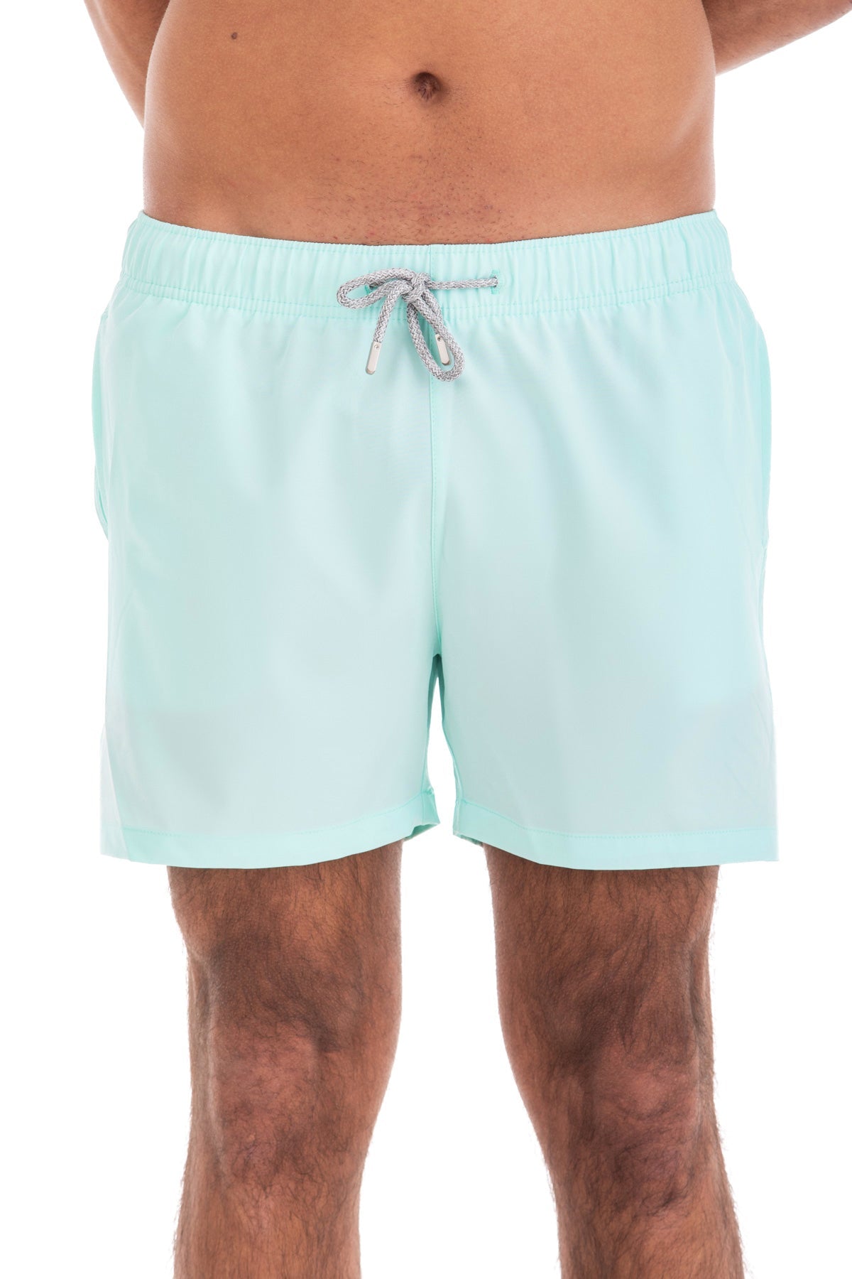 Solid Sky Blue Swim Shorts (4 Way Stretch) Solid Sky Blue Swim Shorts (4 Way Stretch)