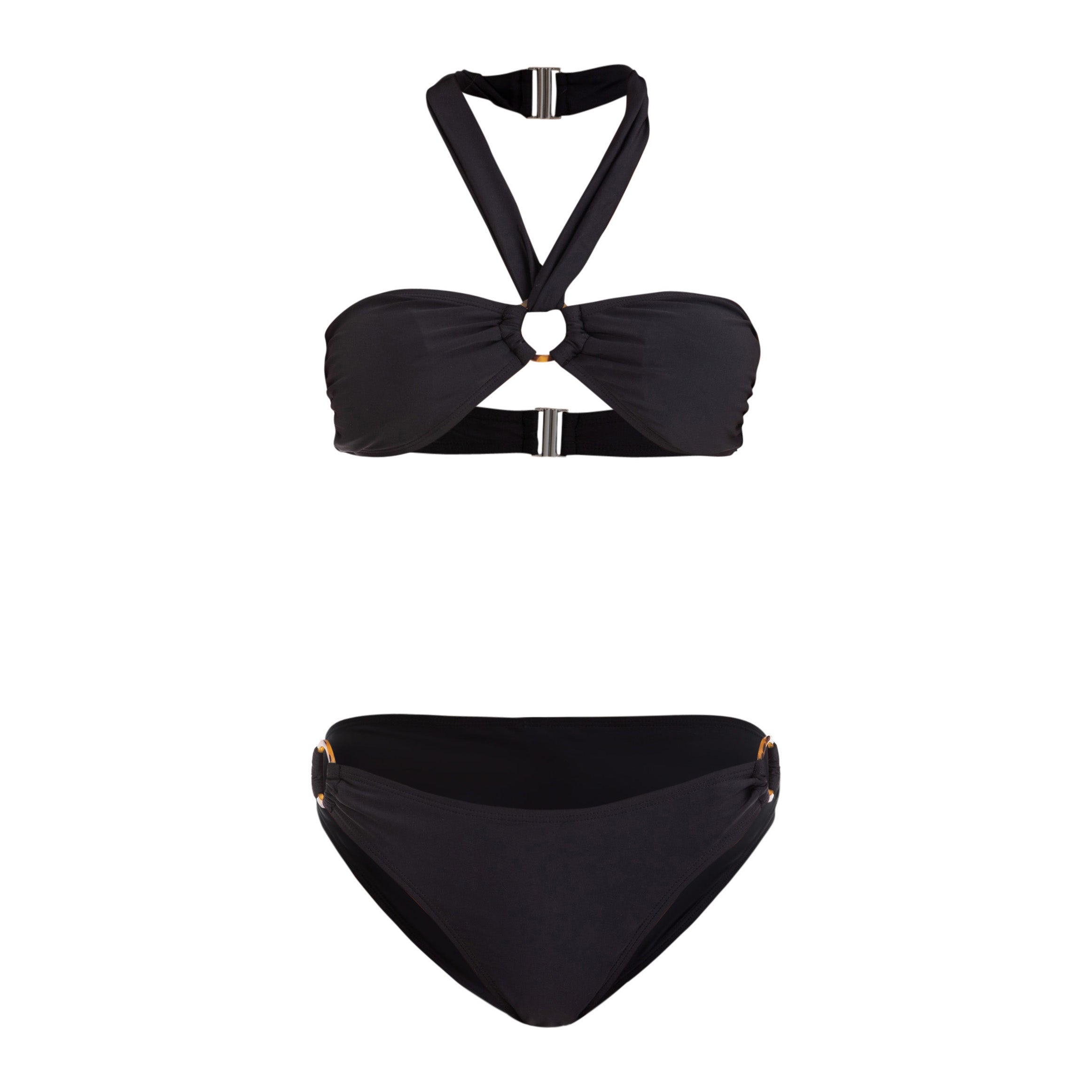 Black Malibu Bikini Bottom