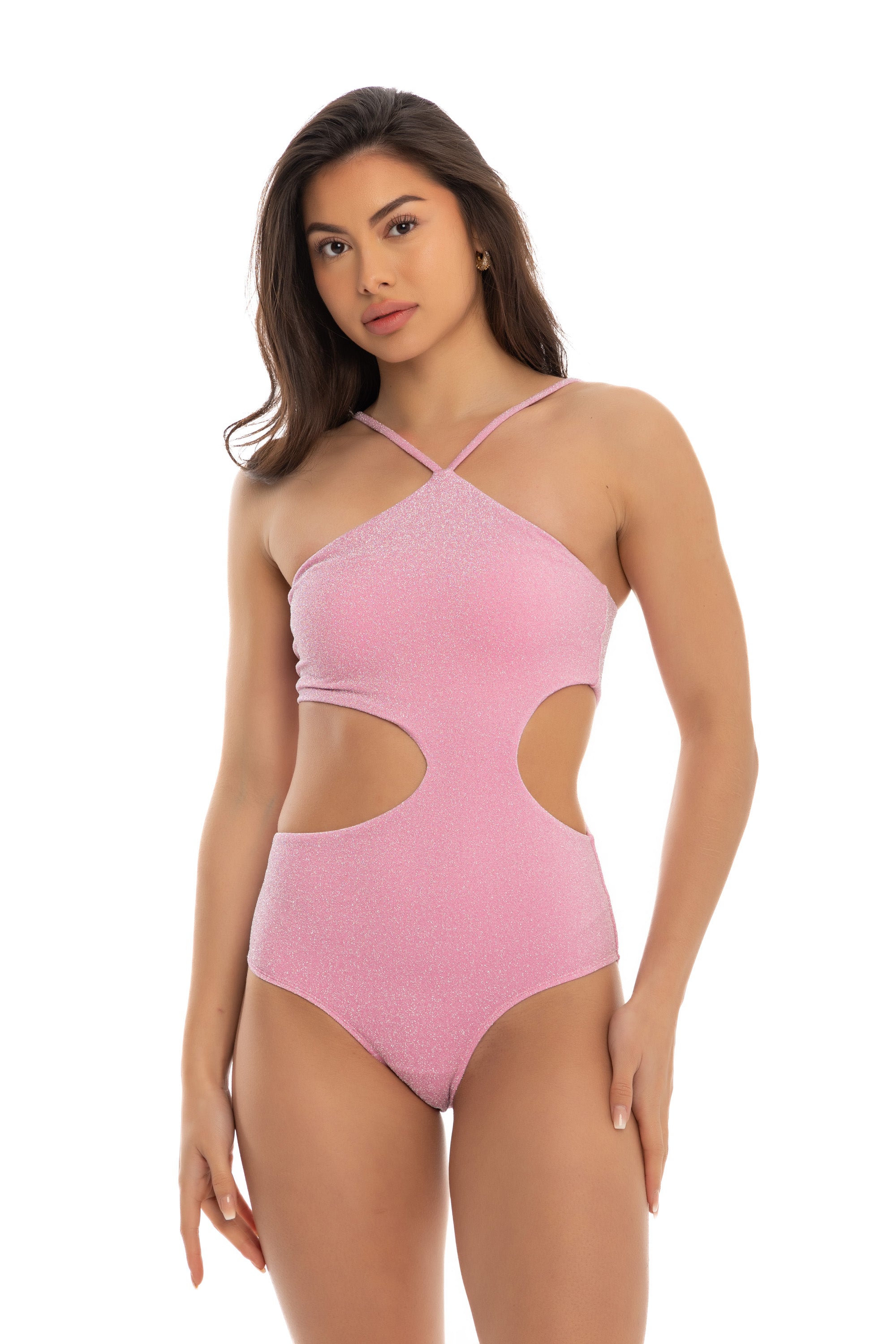 Pink Sparkle Selena One Piece Pink Sparkle Selena One Piece