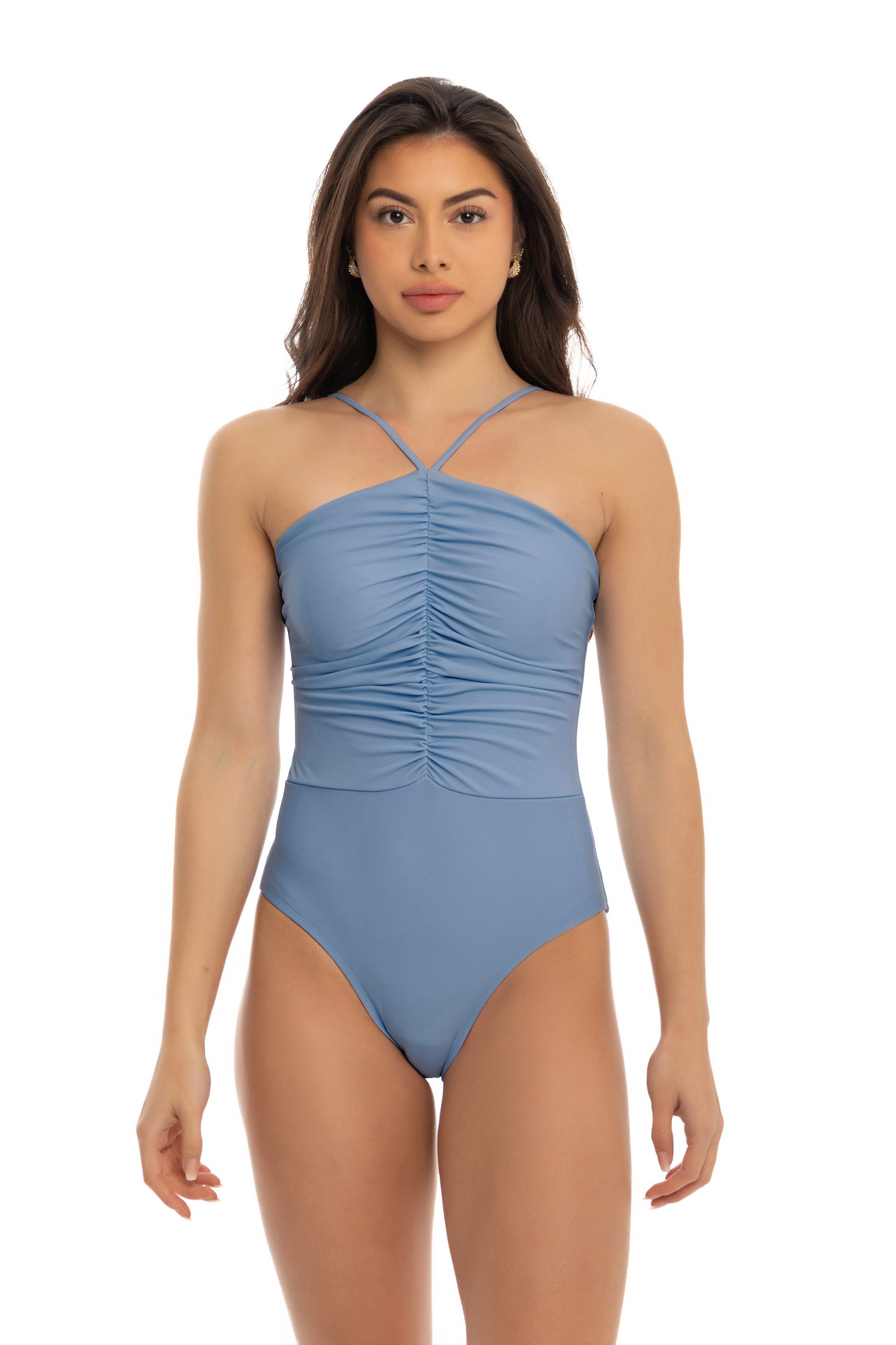 Blue Capri One Piece Blue Capri One Piece