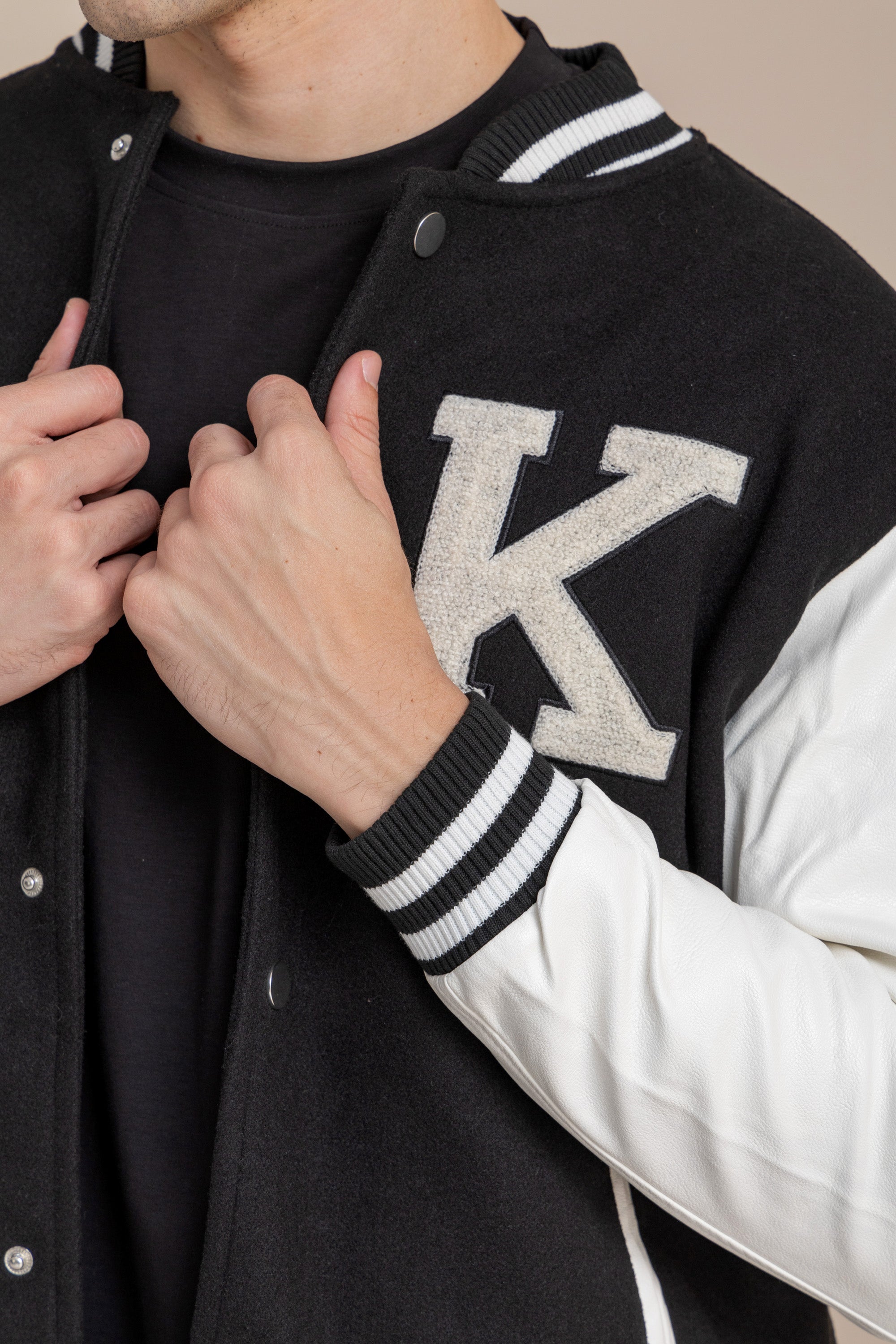 Black Varsity Jacket