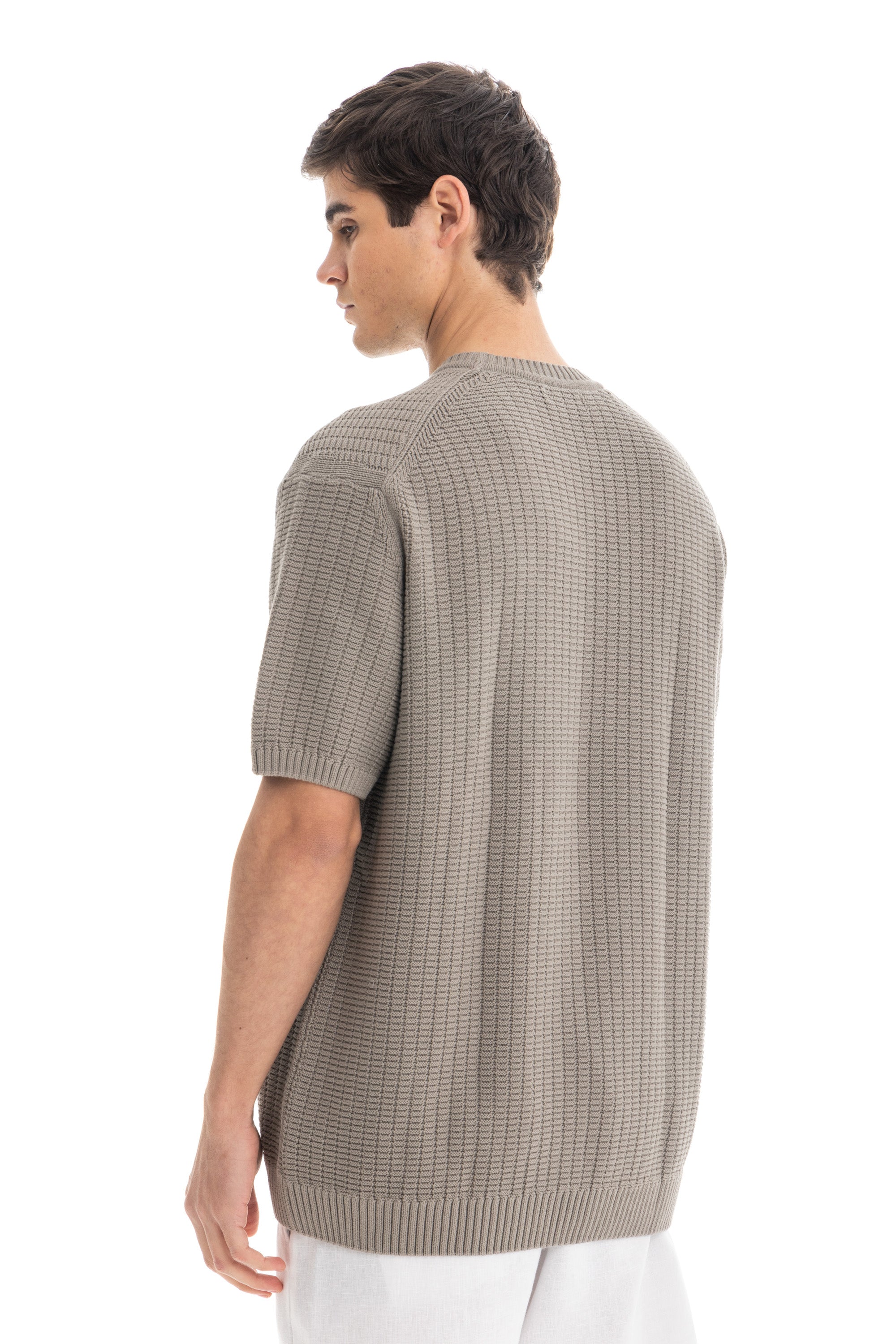 Olive Knit Heavy T-Shirt Olive Knit Heavy T-Shirt