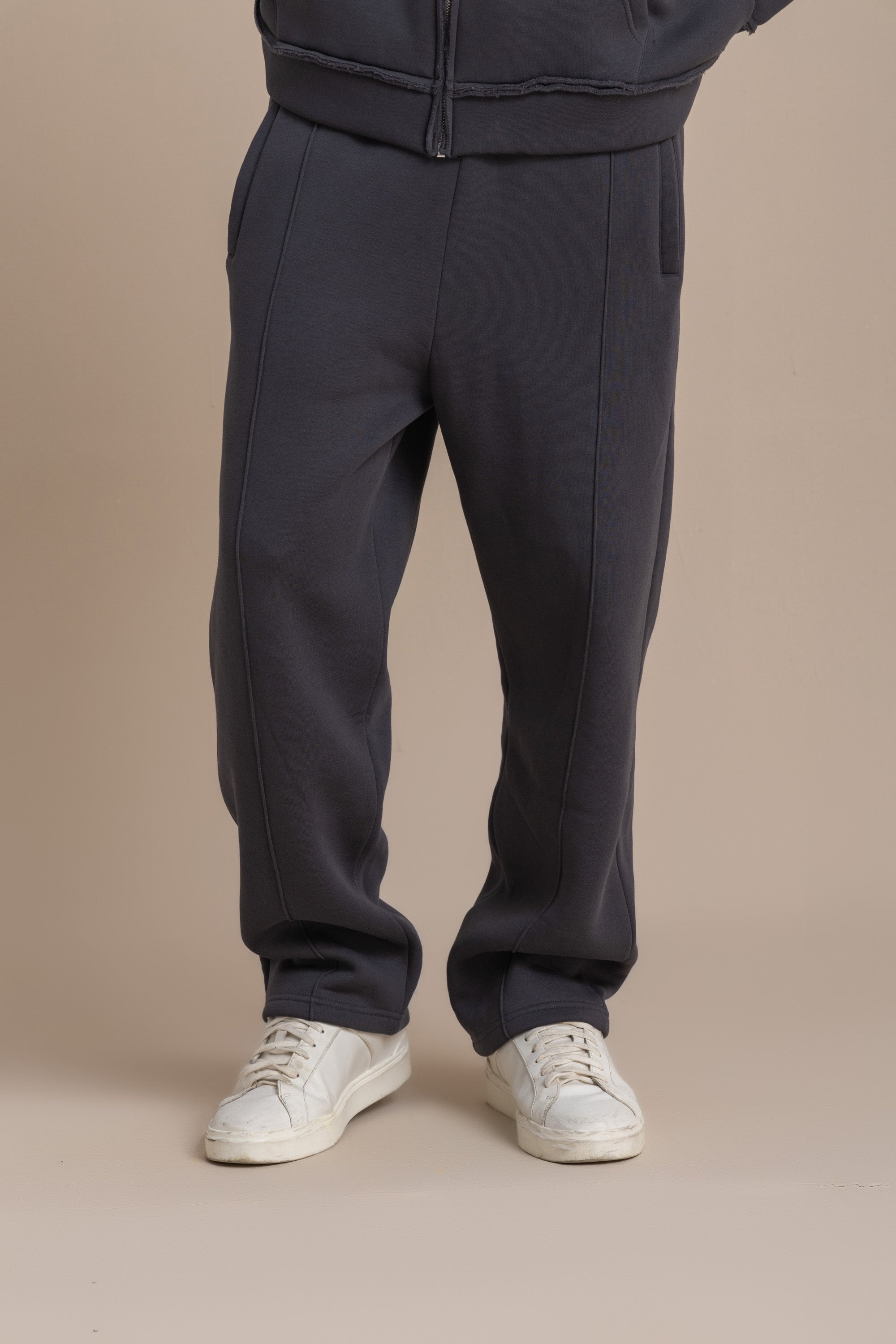 Charcoal Lined Sweatpants