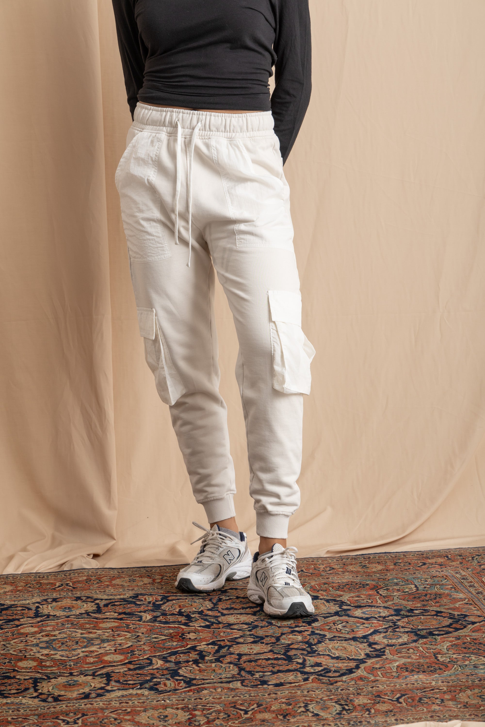 Unisex Off-White Cargo Sweatpants