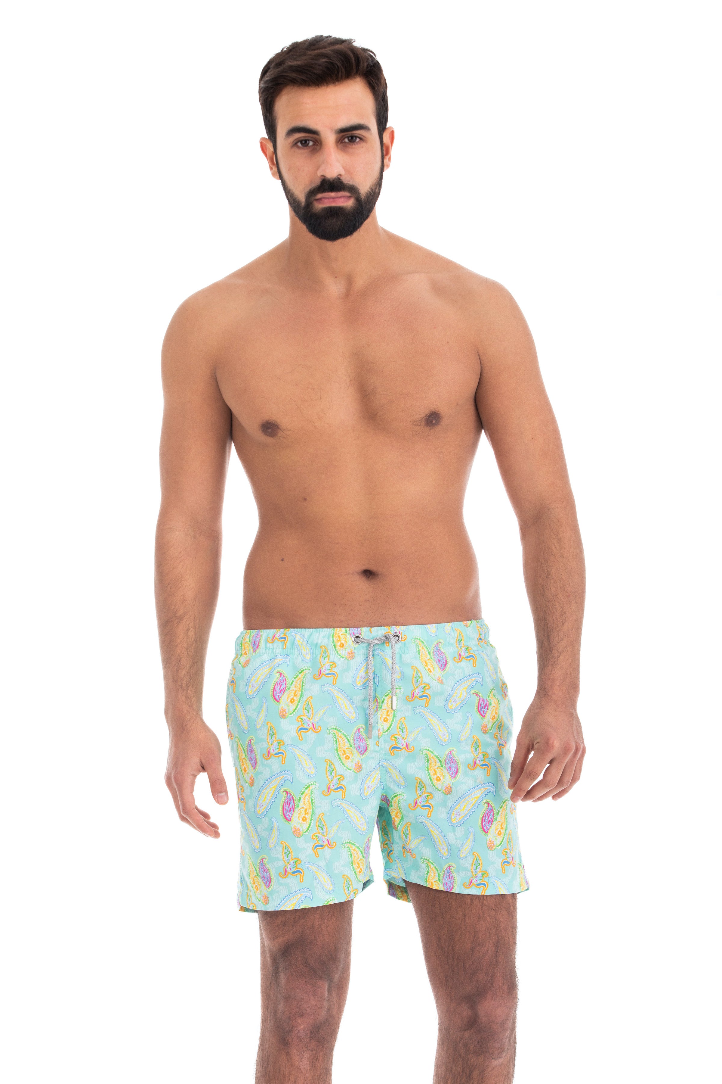 Aqua Paisley Aqua Paisley