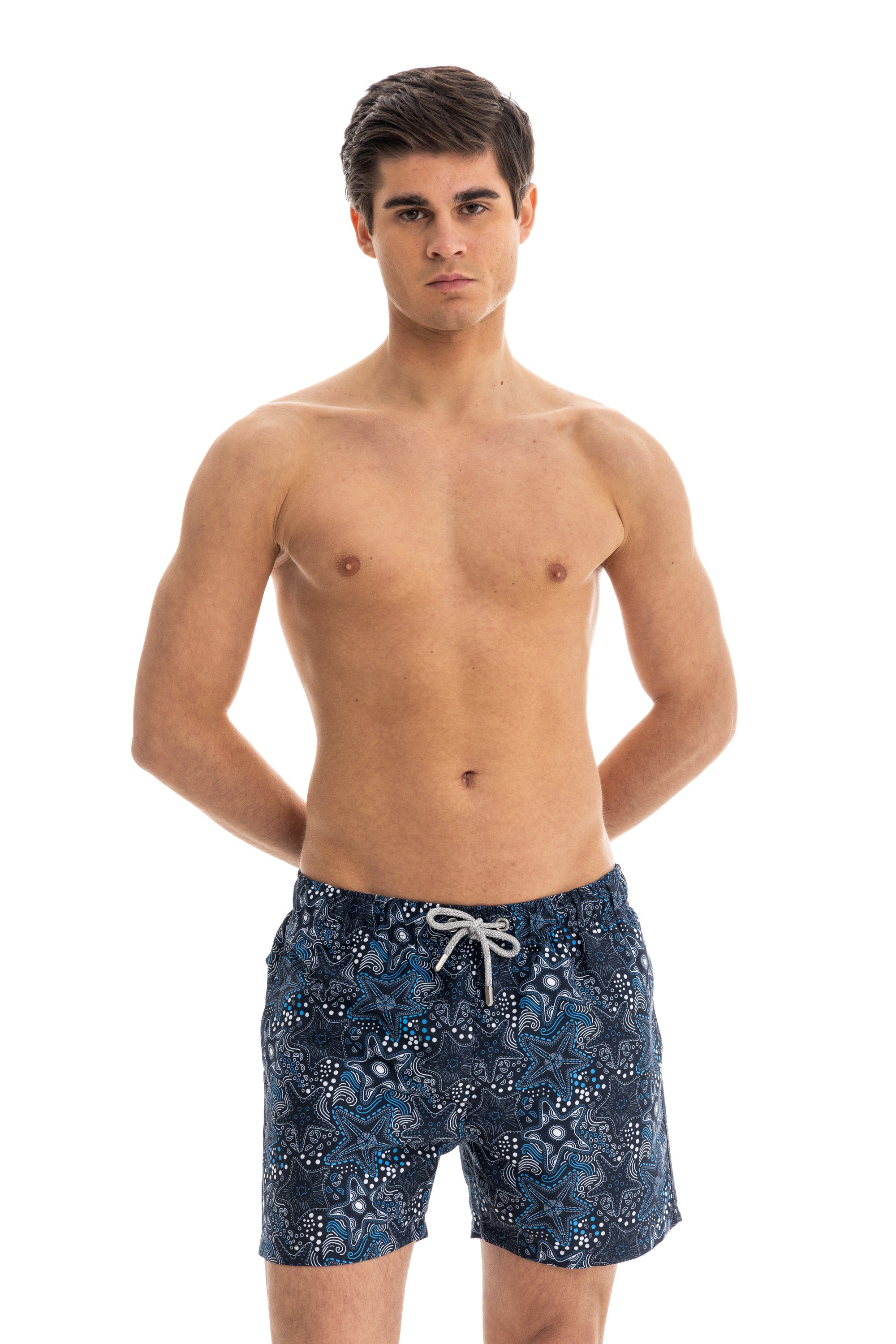 Navy Starfish Swim Shorts Navy Starfish Swim Shorts