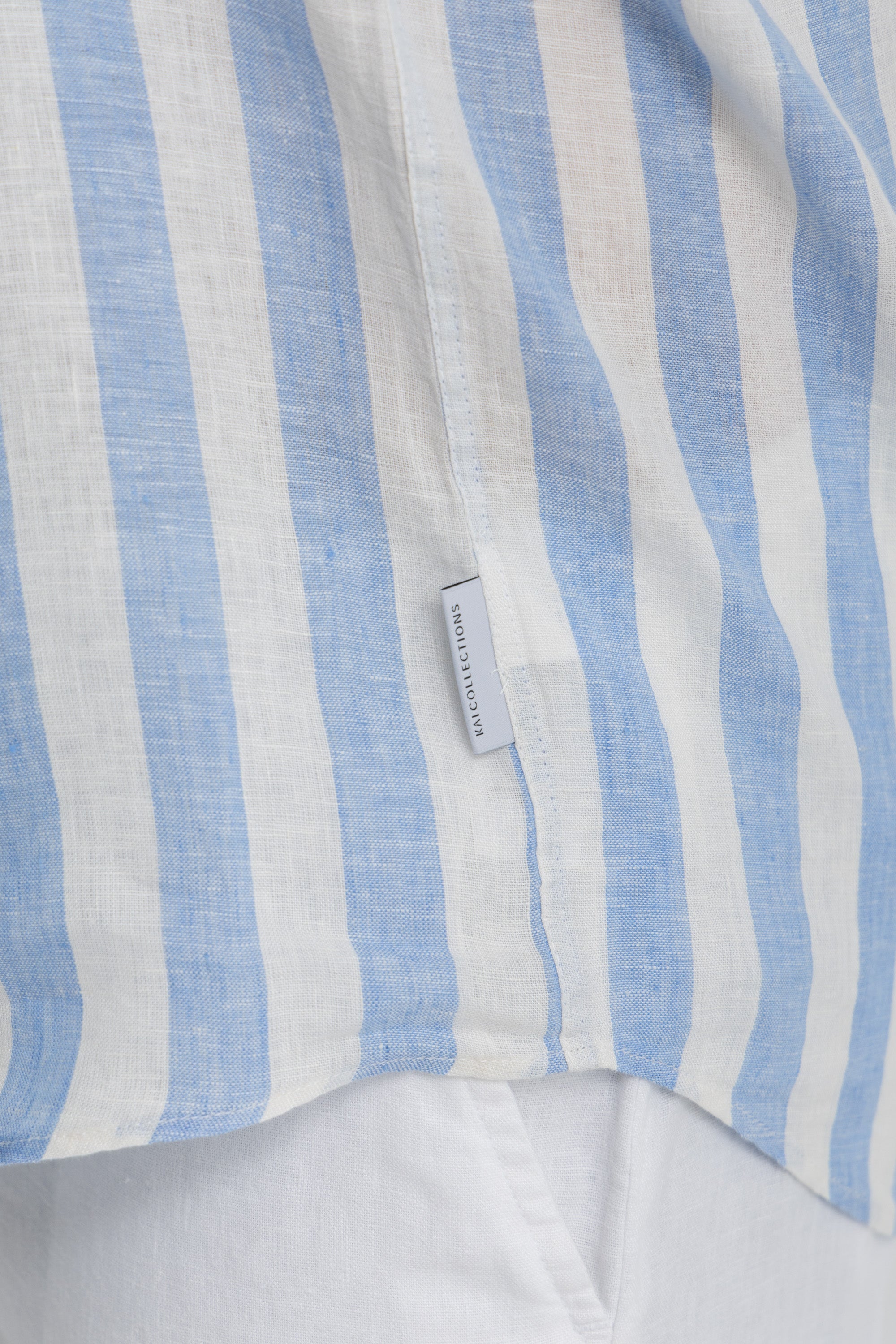Blue Stripe Linen Shirt Blue Stripe Linen Shirt
