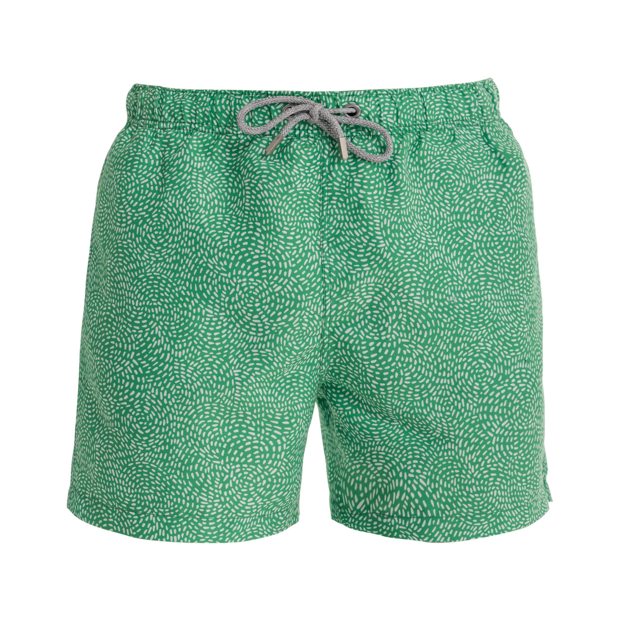 Green Spiral Swim Shorts Green Spiral Swim Shorts
