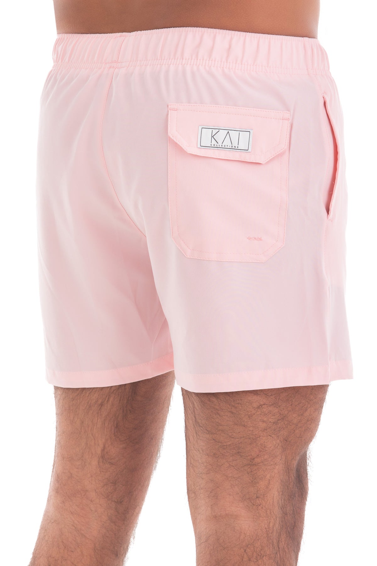 Solid Pink Swim Shorts (4 Way Stretch) Solid Pink Swim Shorts (4 Way Stretch)
