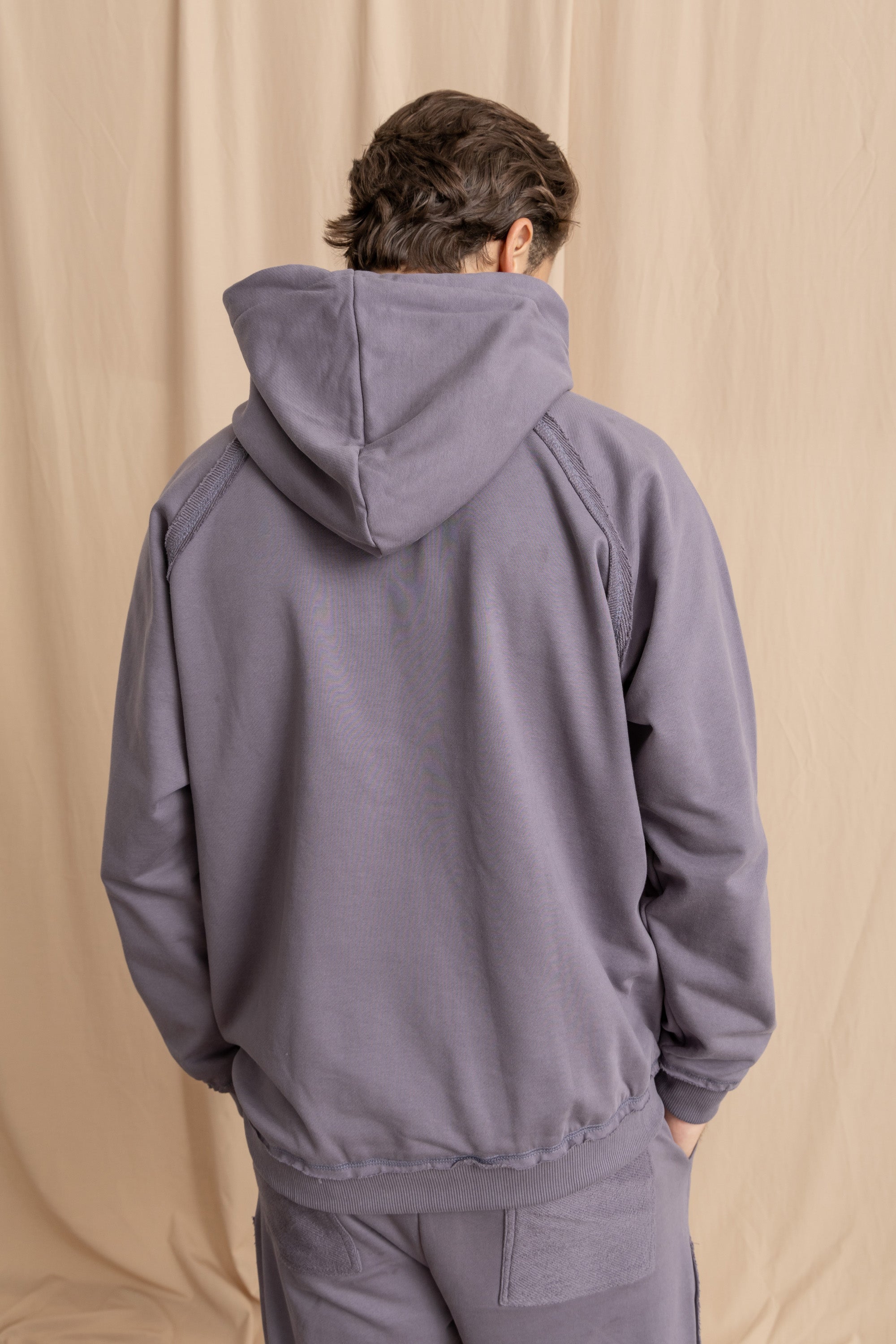 Unisex Grey Distressed Hoodie Unisex Grey Distressed Hoodie