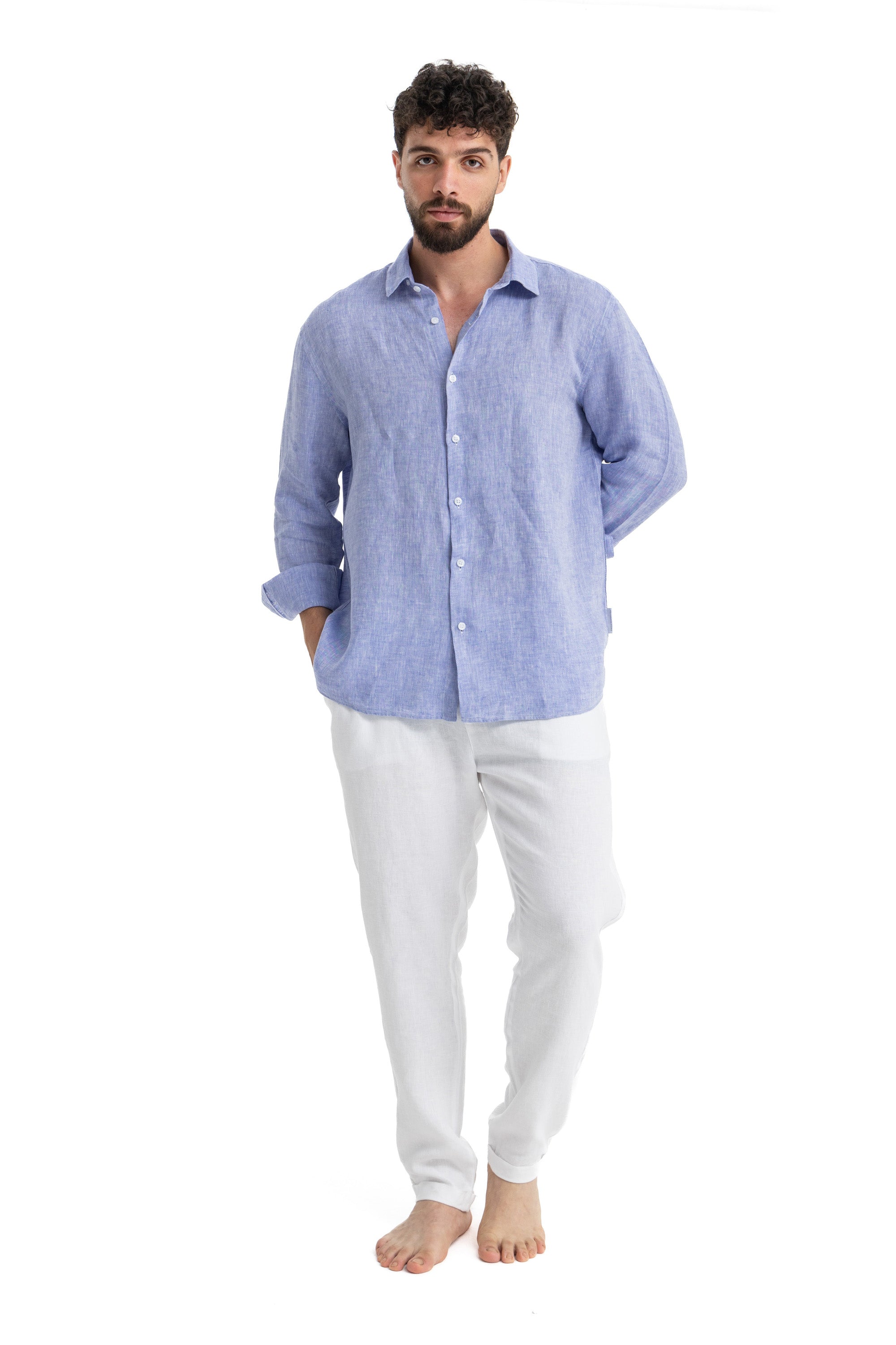 Purple Linen Shirt Purple Linen Shirt