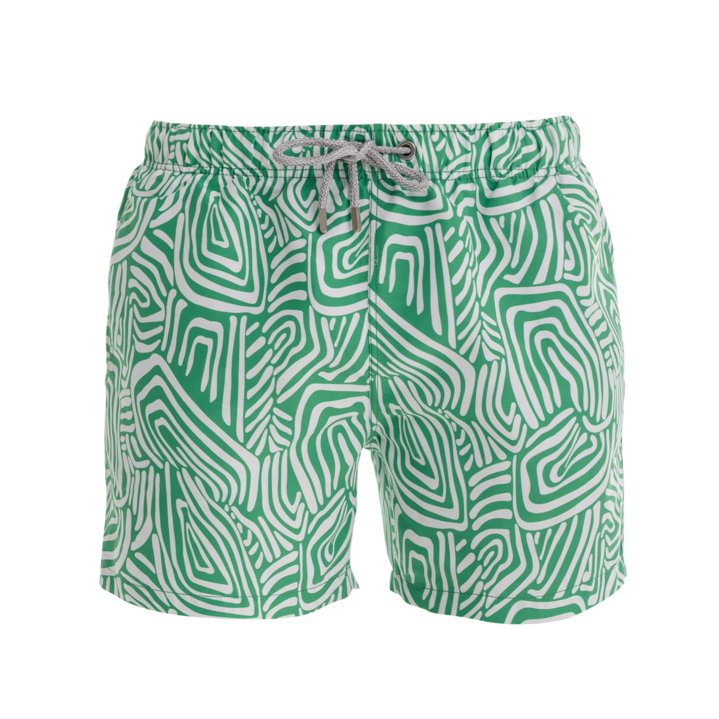 Green Labyrinth Swim Shorts Green Labyrinth Swim Shorts