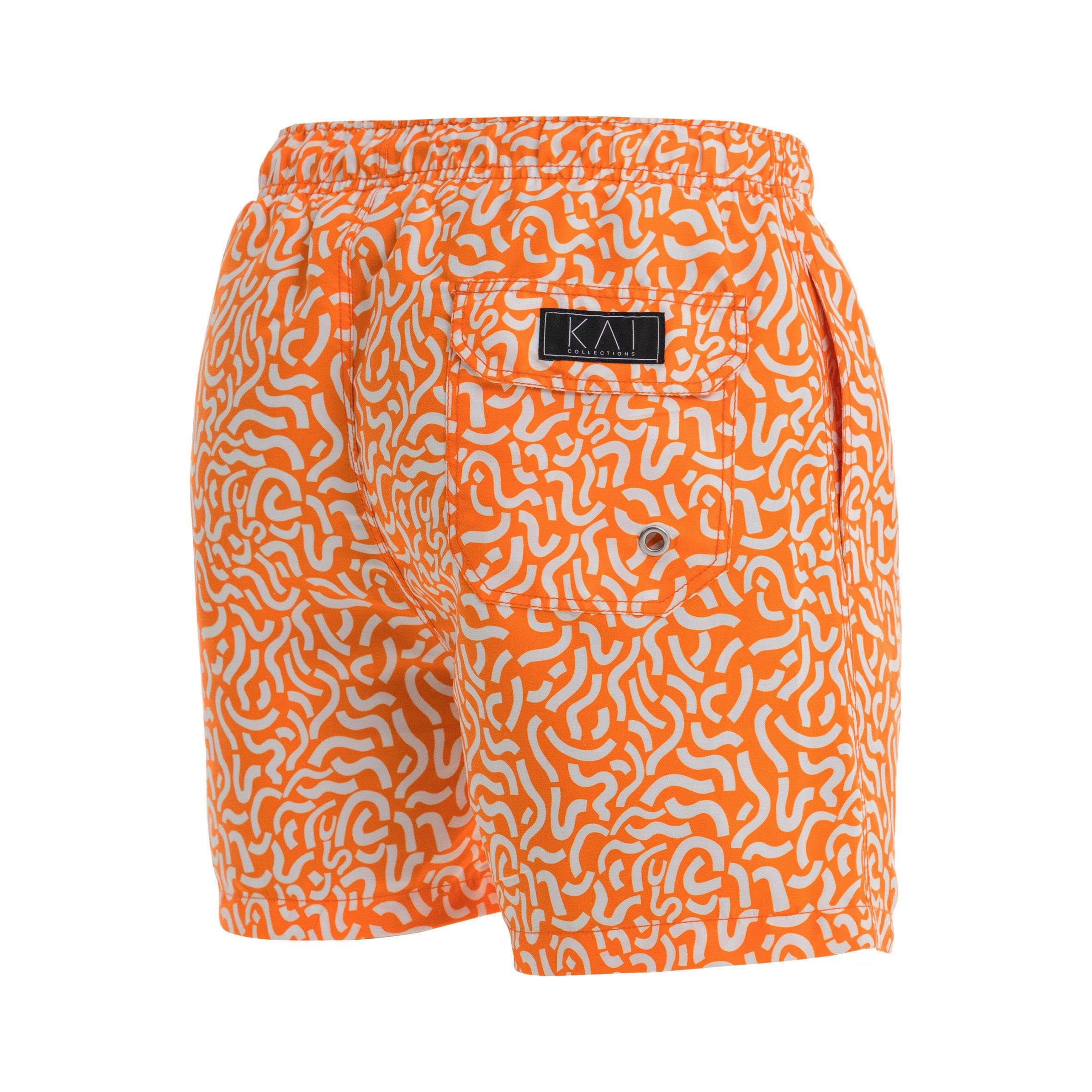 Orange Tangle Swim Shorts Orange Tangle Swim Shorts