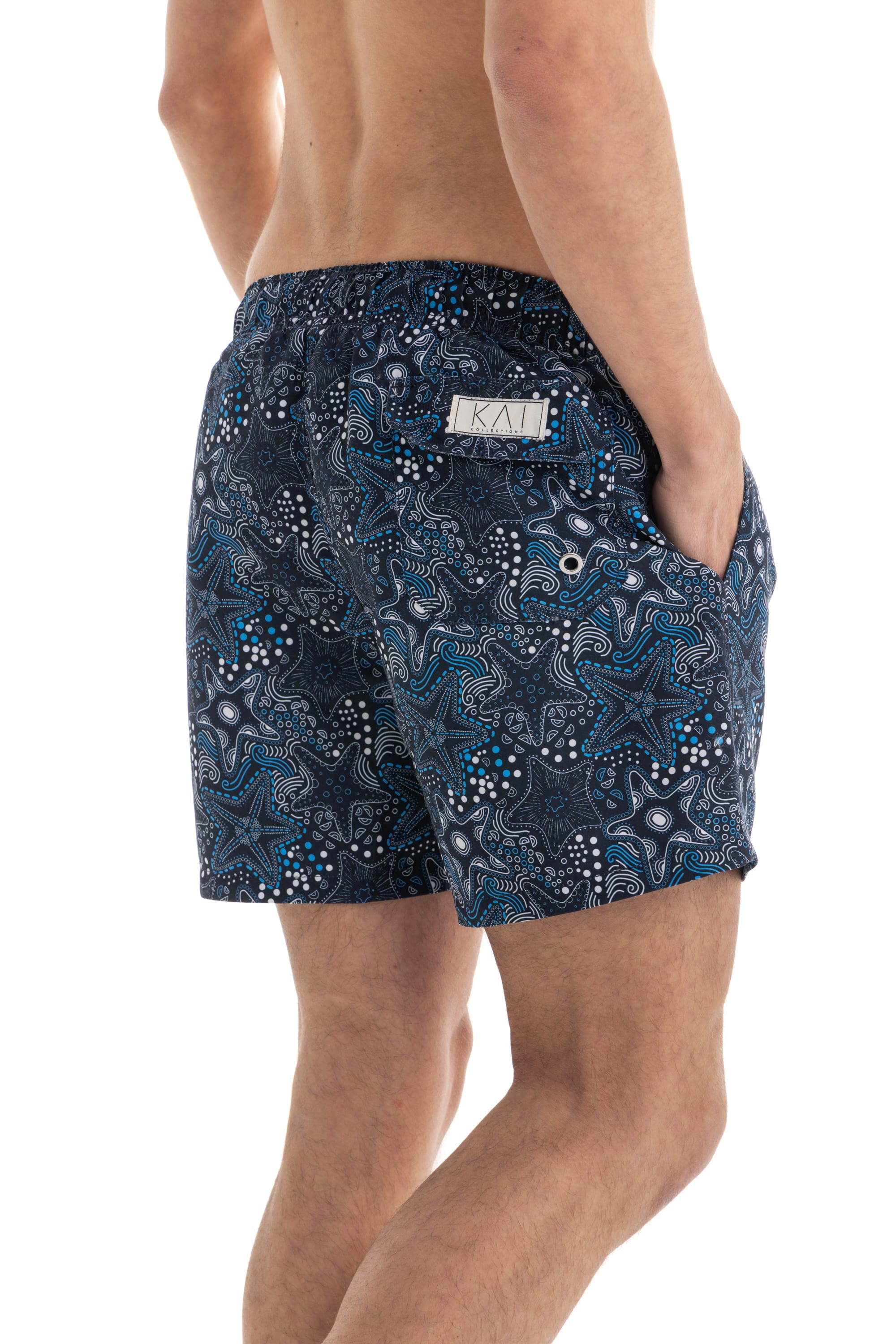 Navy Starfish Swim Shorts Navy Starfish Swim Shorts
