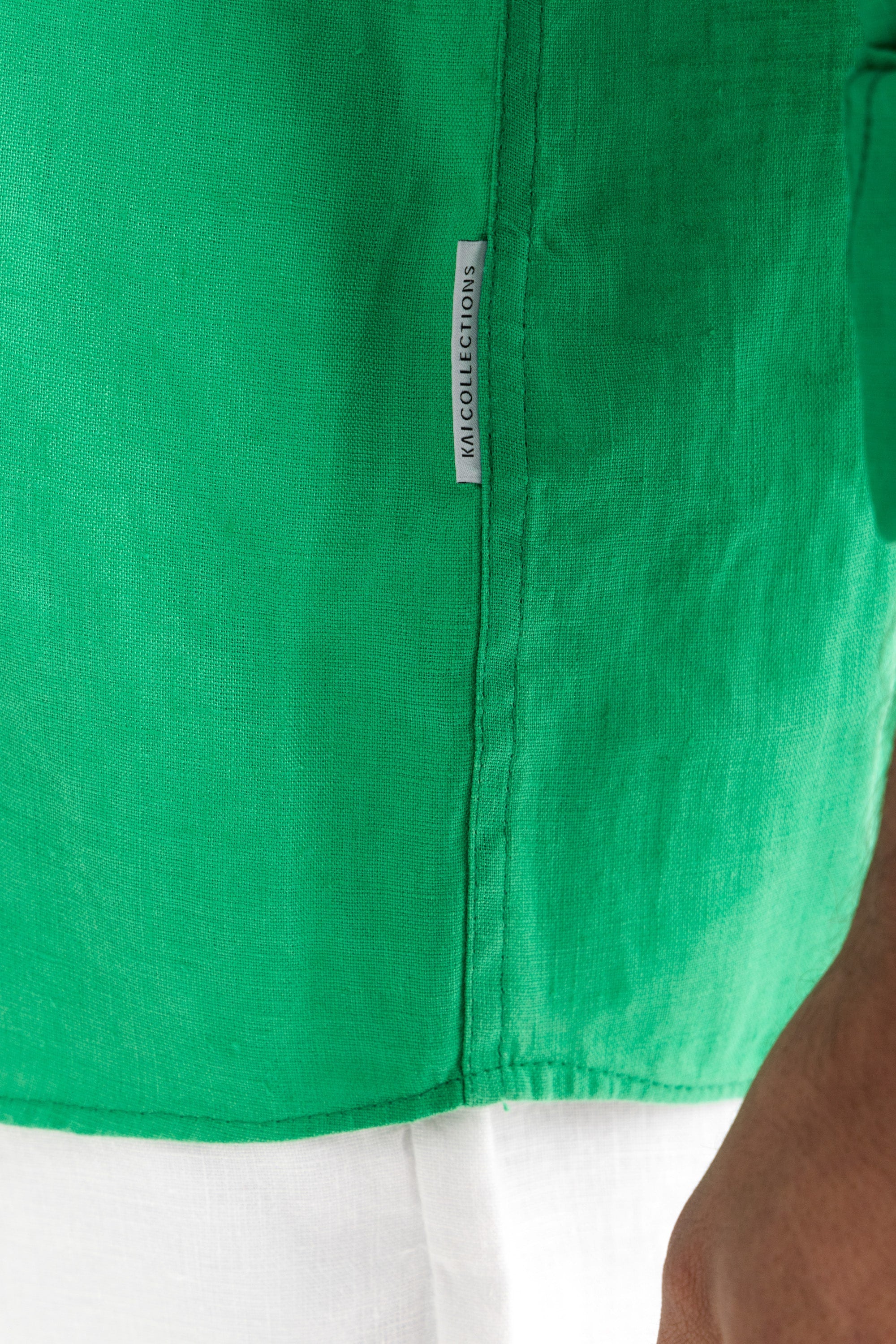 Green Linen Shirt Green Linen Shirt