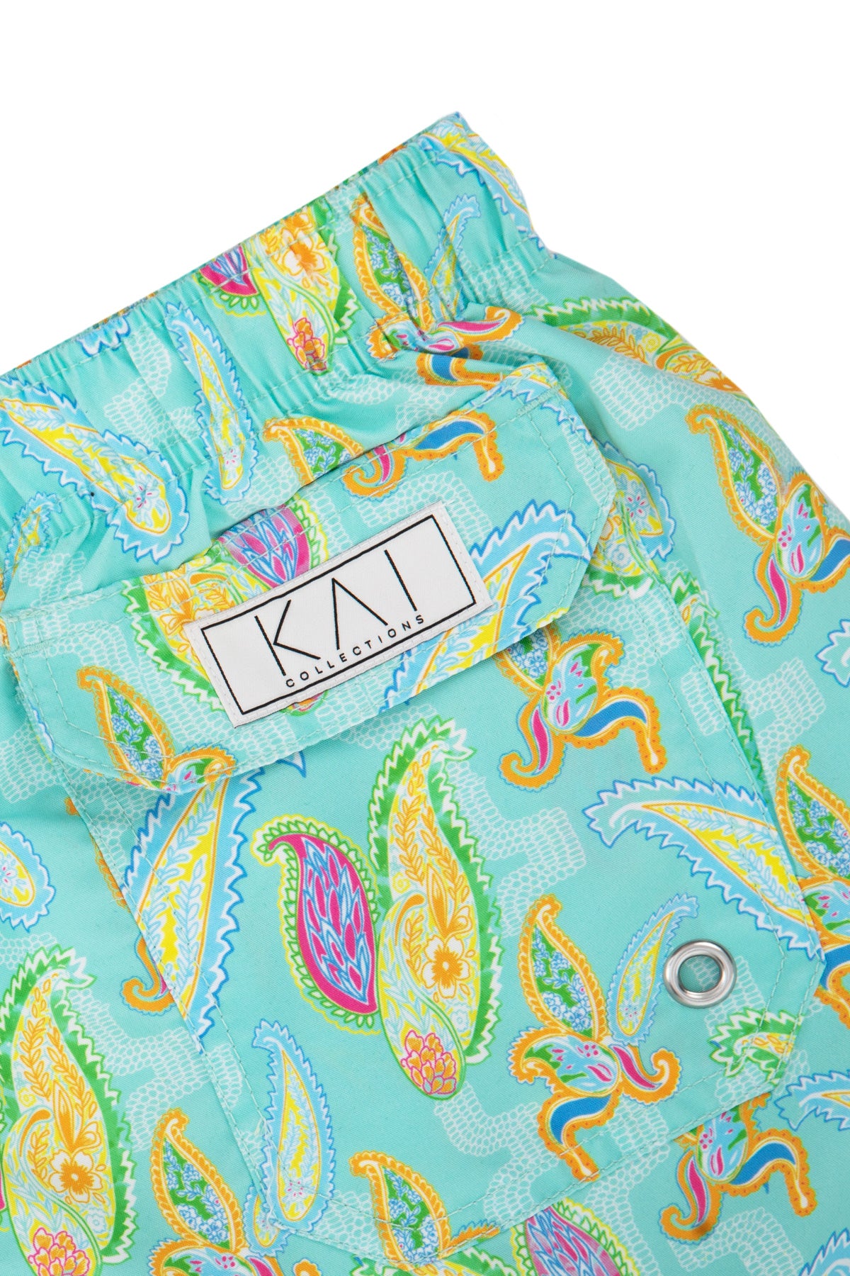 Aqua Paisley Aqua Paisley