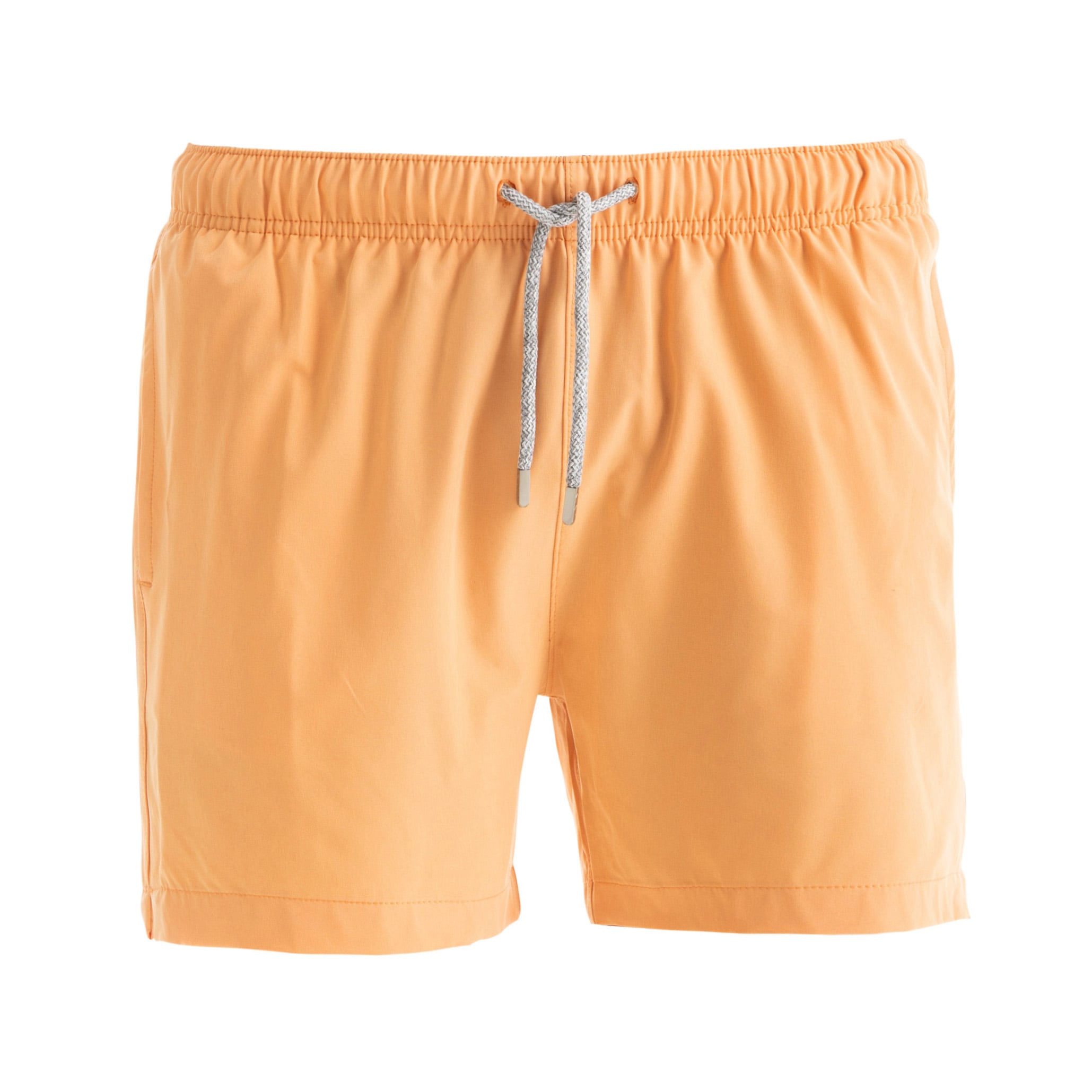 Solid Peach Swim Shorts (4 Way Stretch)