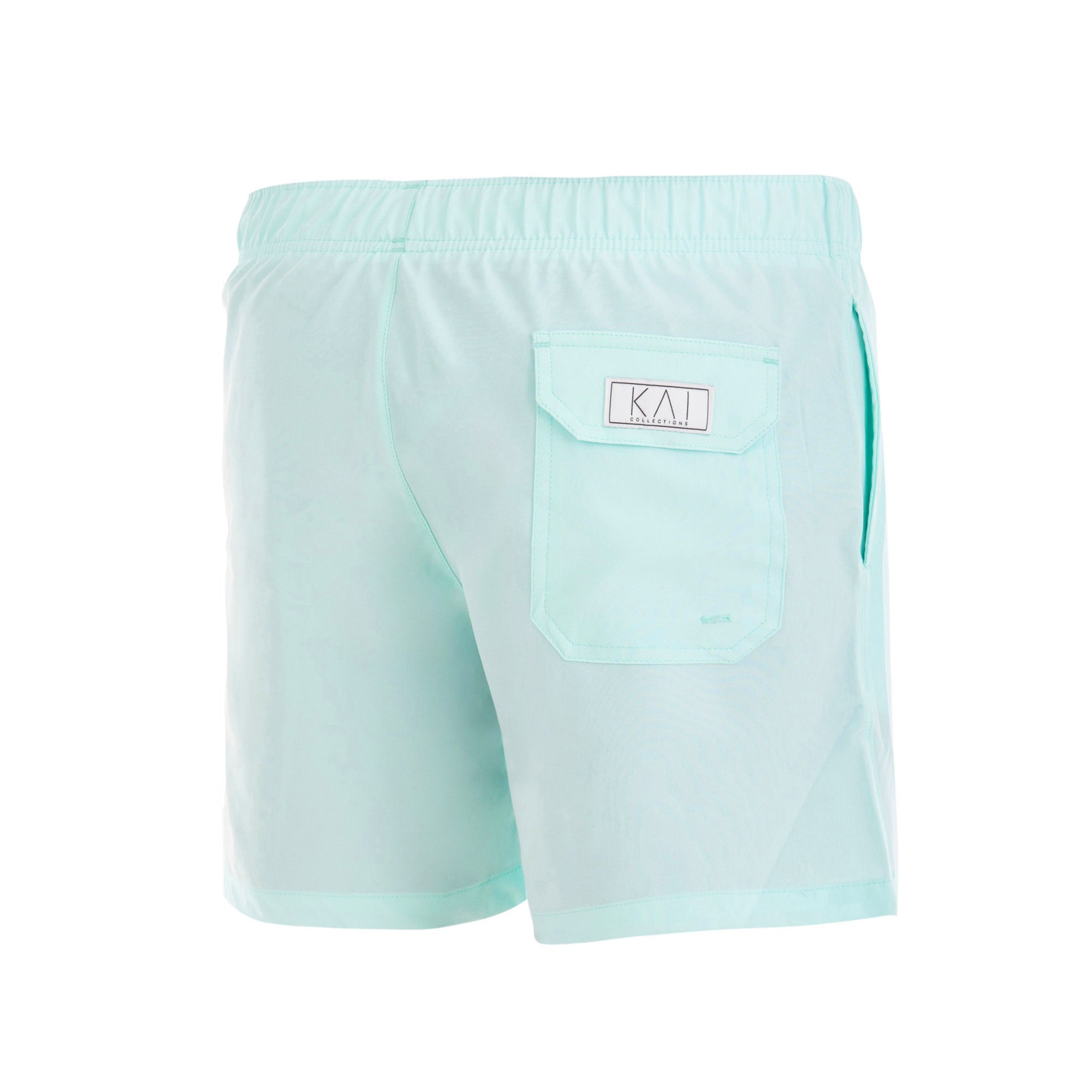 Solid Sky Blue Swim Shorts (4 Way Stretch) Solid Sky Blue Swim Shorts (4 Way Stretch)