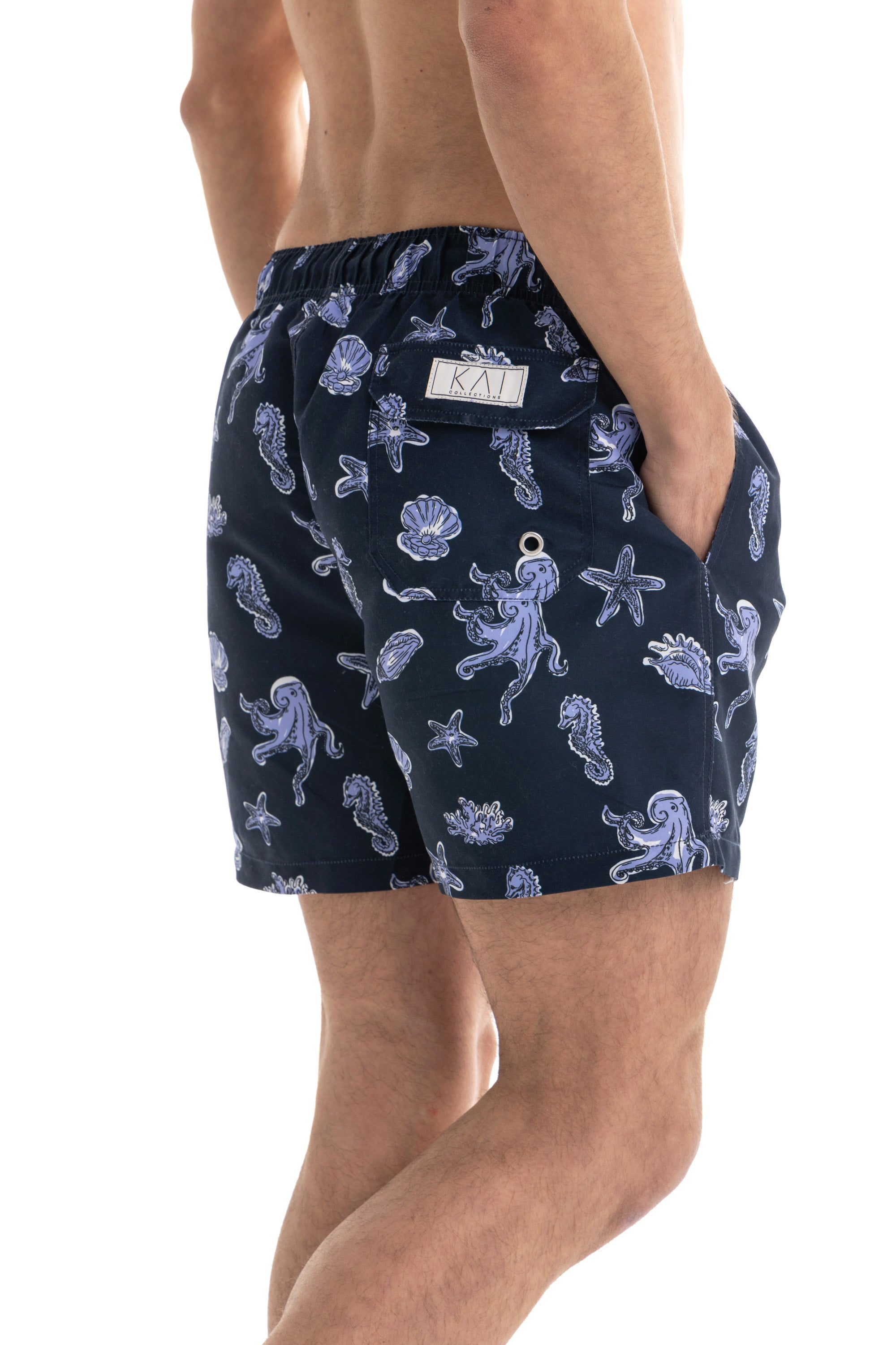 Navy Aquatica Swim Shorts Navy Aquatica Swim Shorts