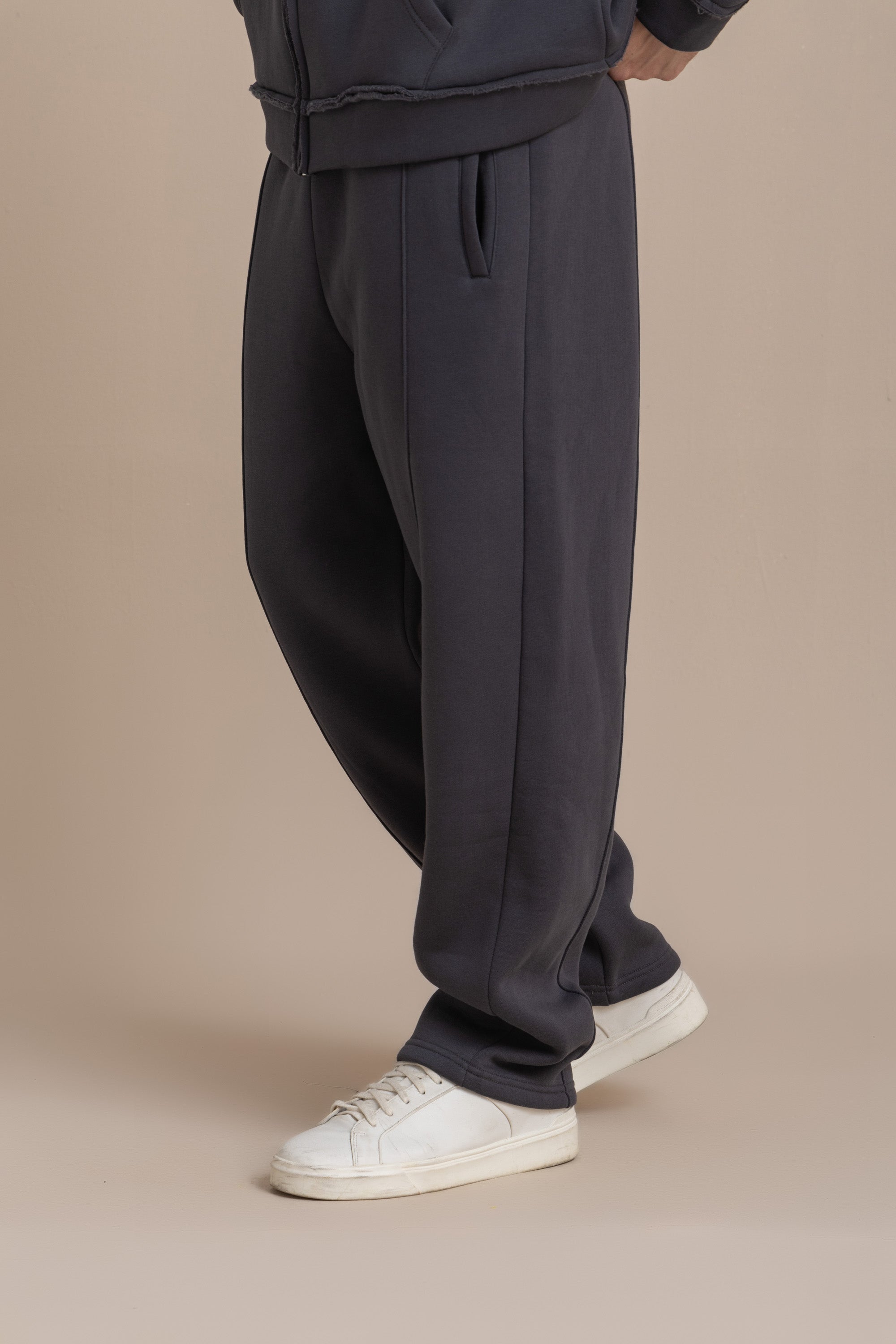 Charcoal Lined Sweatpants Charcoal Lined Sweatpants