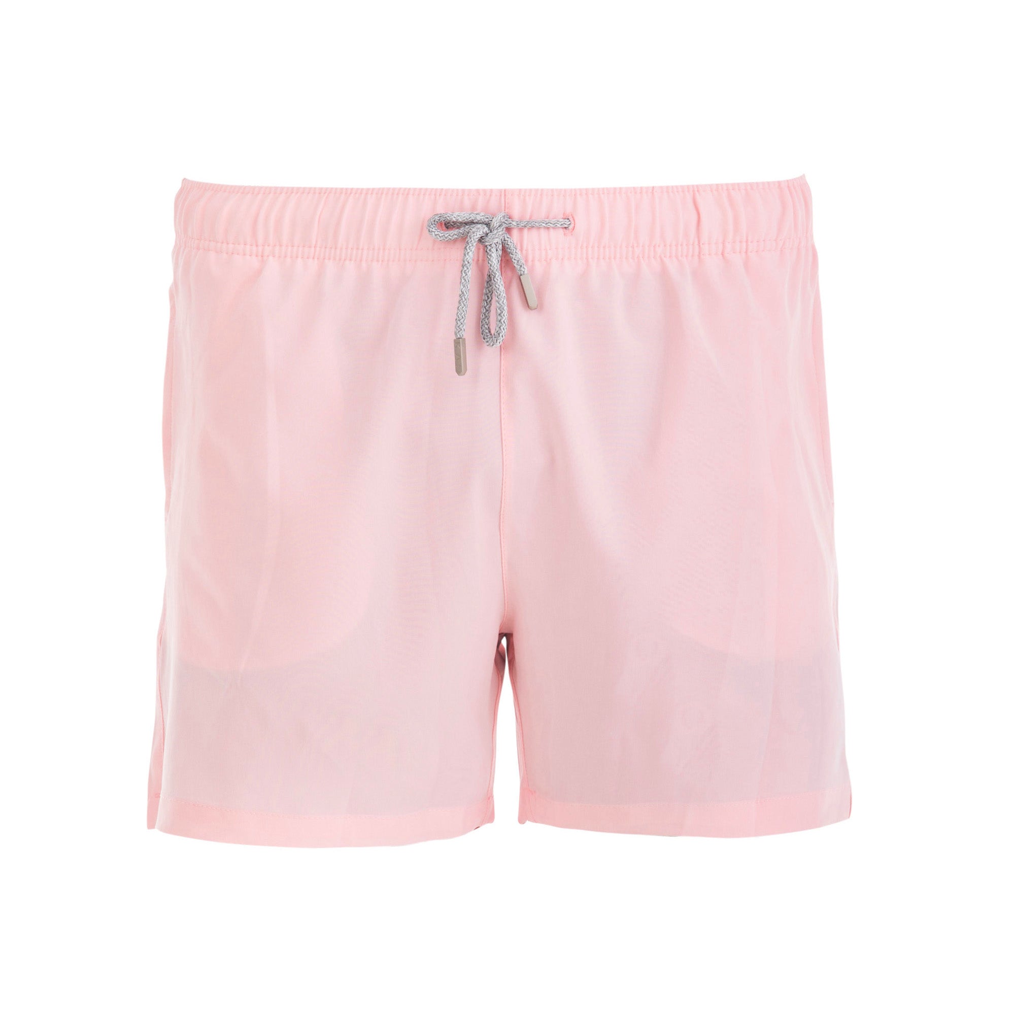 Solid Pink Swim Shorts (4 Way Stretch)