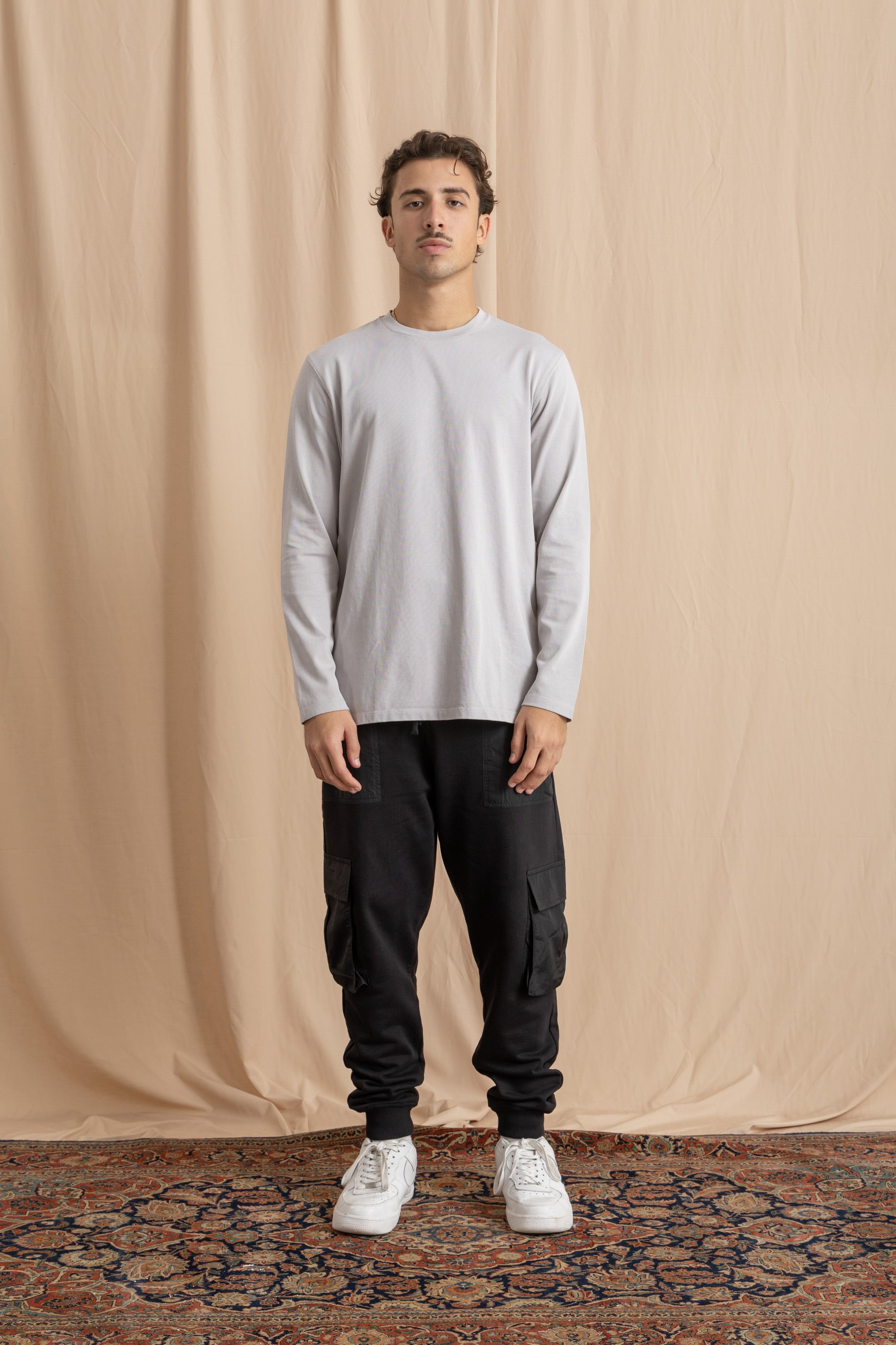 Grey Long Sleeve T-Shirt Grey Long Sleeve T-Shirt