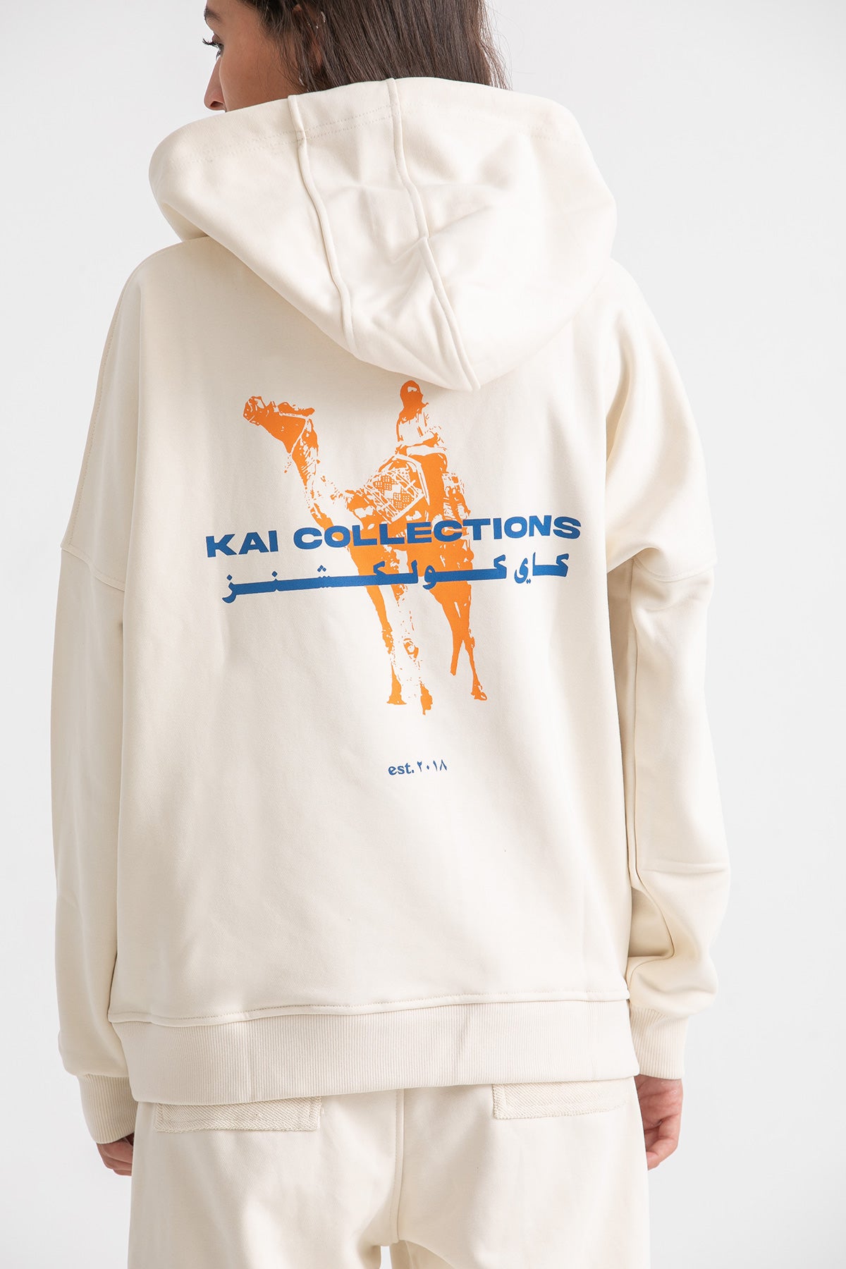 Unisex Orange Camel Rider Hoodie Unisex Orange Camel Rider Hoodie