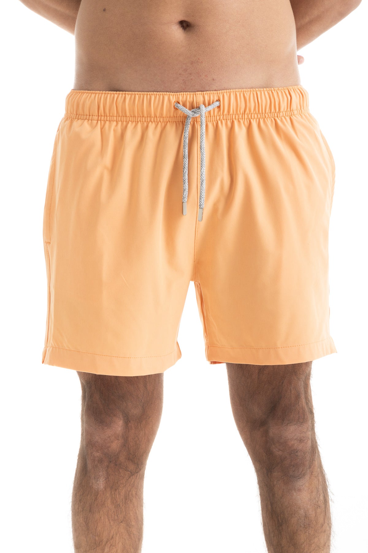 Solid Peach Swim Shorts (4 Way Stretch) Solid Peach Swim Shorts (4 Way Stretch)