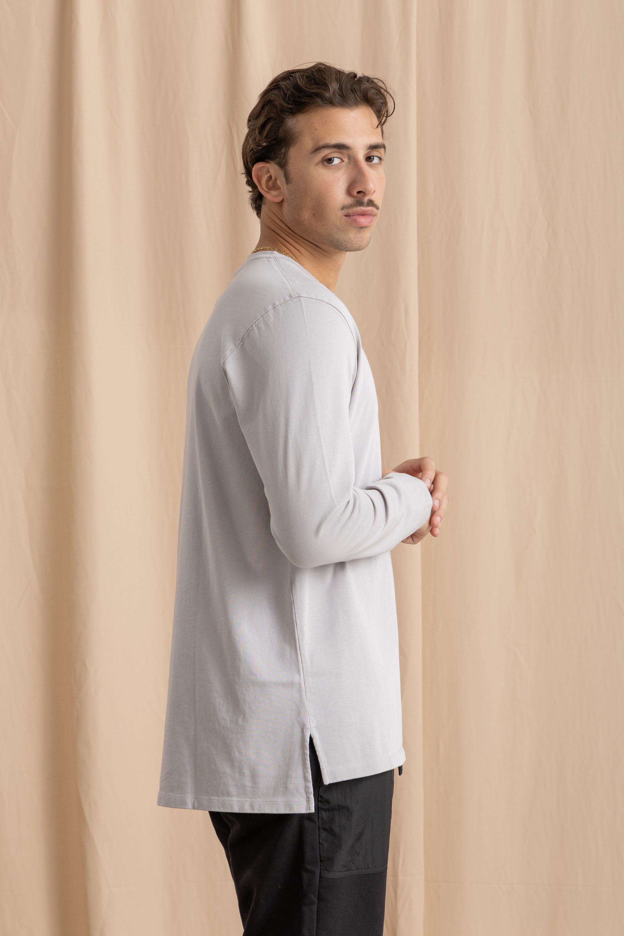 Grey Long Sleeve T-Shirt Grey Long Sleeve T-Shirt