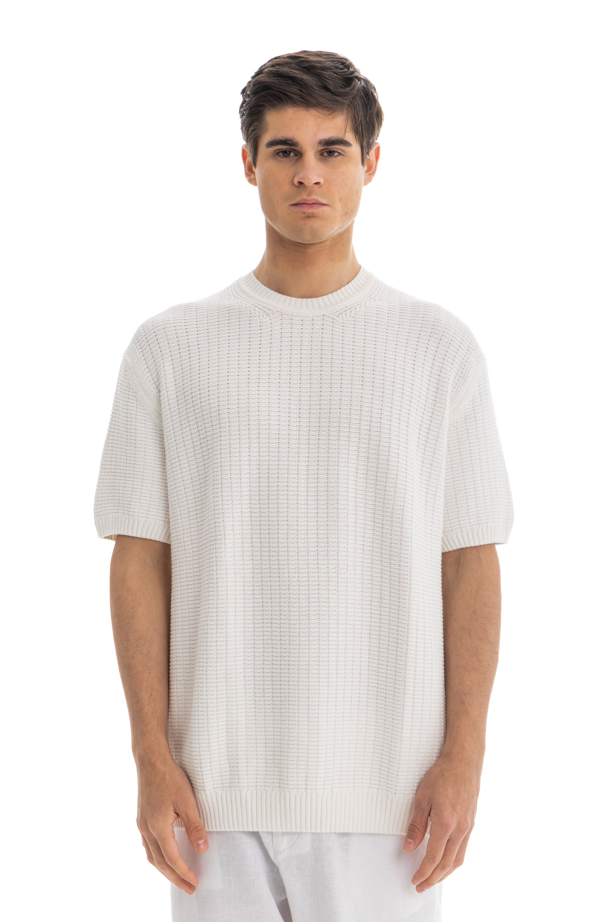 Off-White Knit Heavy T-Shirt