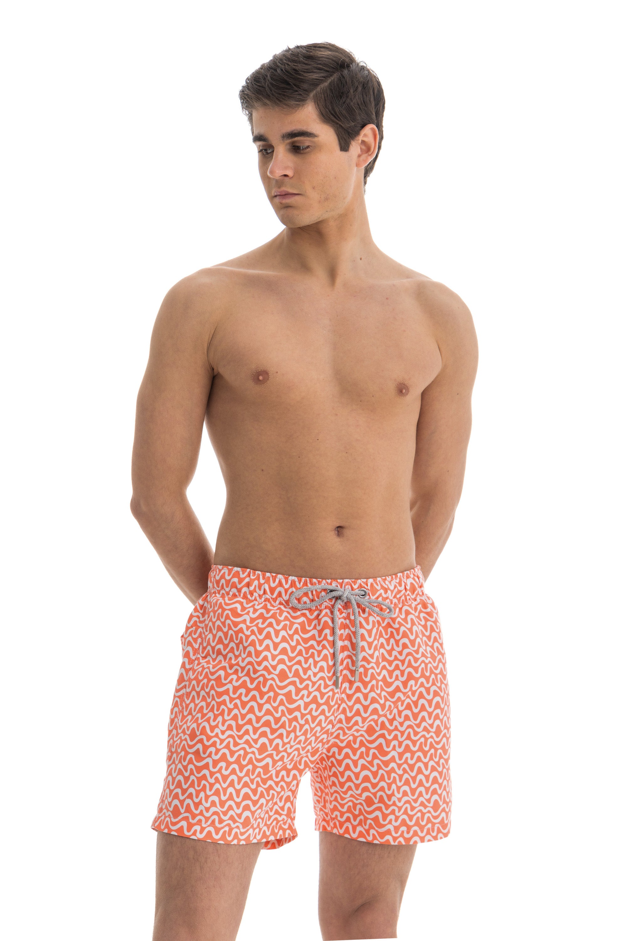 Coral Lines Swim Shorts Coral Lines Swim Shorts