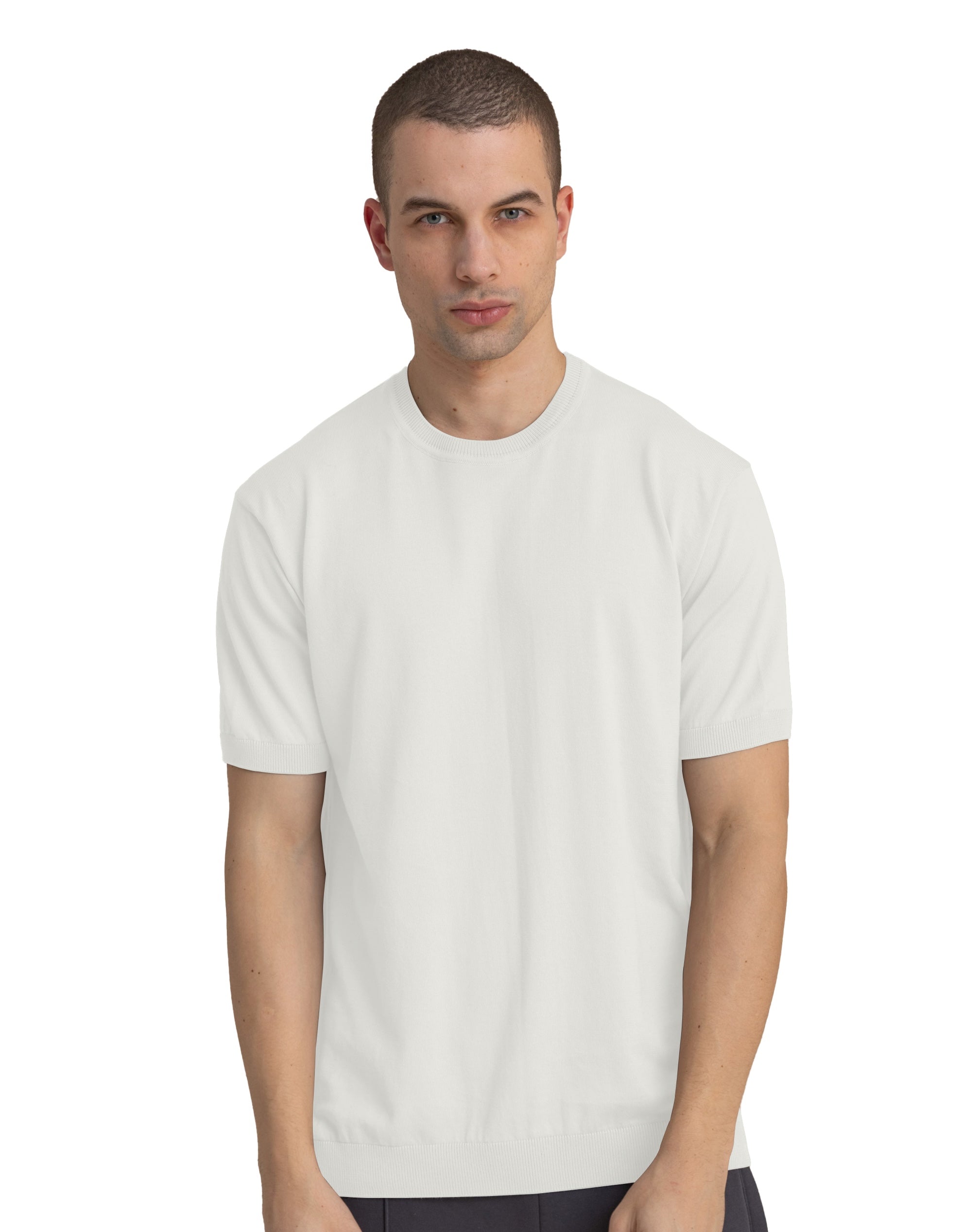 Off-White Knitted T-Shirt