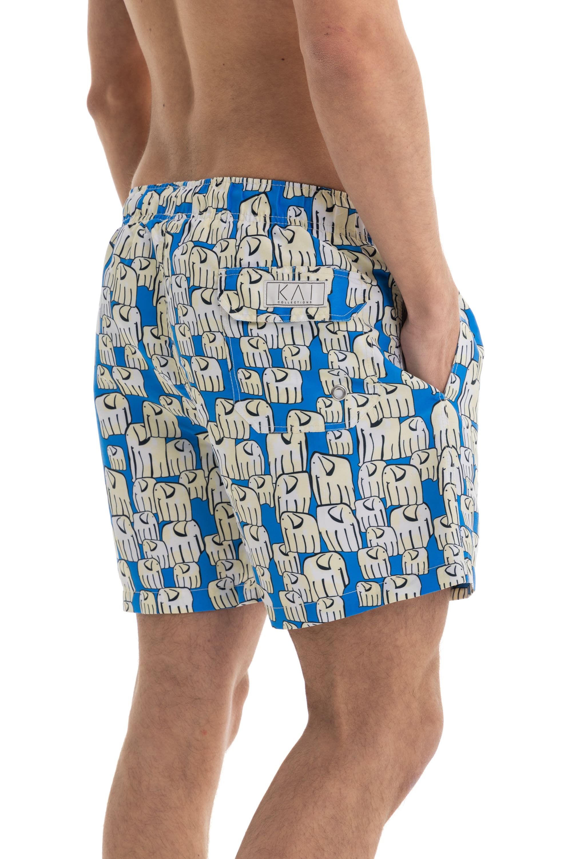 Blue Elephants Swim Shorts Blue Elephants Swim Shorts