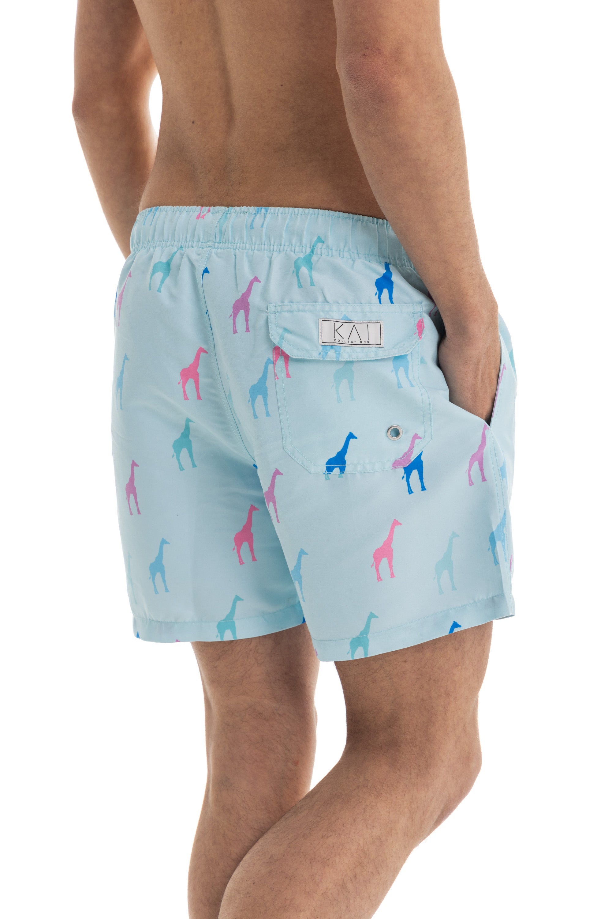 Sky Giraffes Swim Shorts Sky Giraffes Swim Shorts